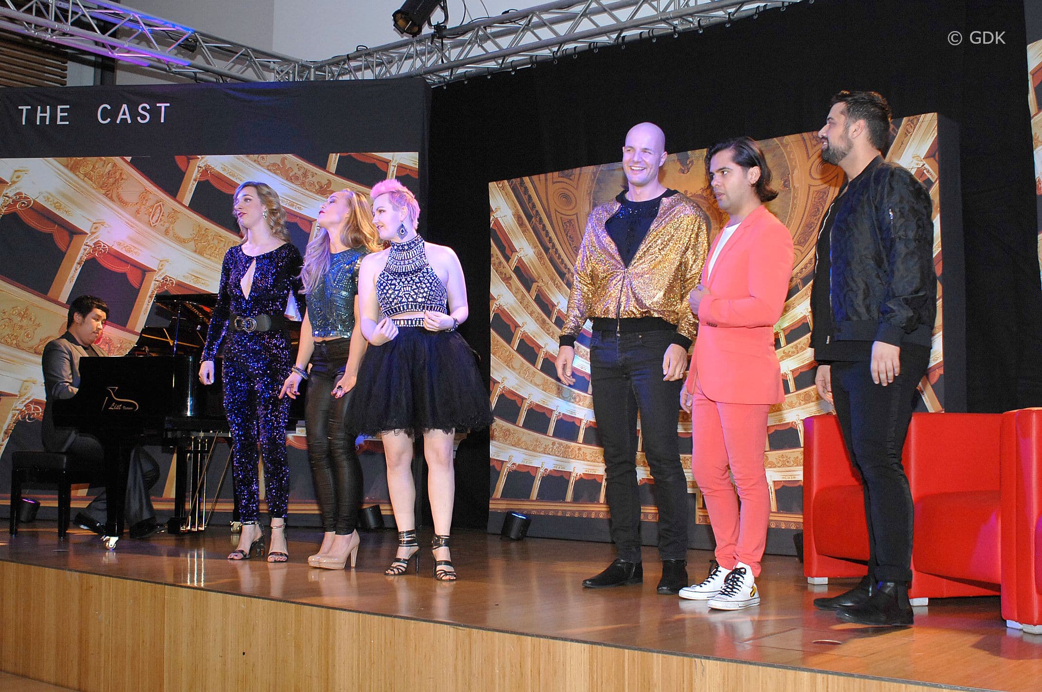 Die Opernband "The Cast" - der Höhepunkt beim "Treffpunkt Krankenhaus"