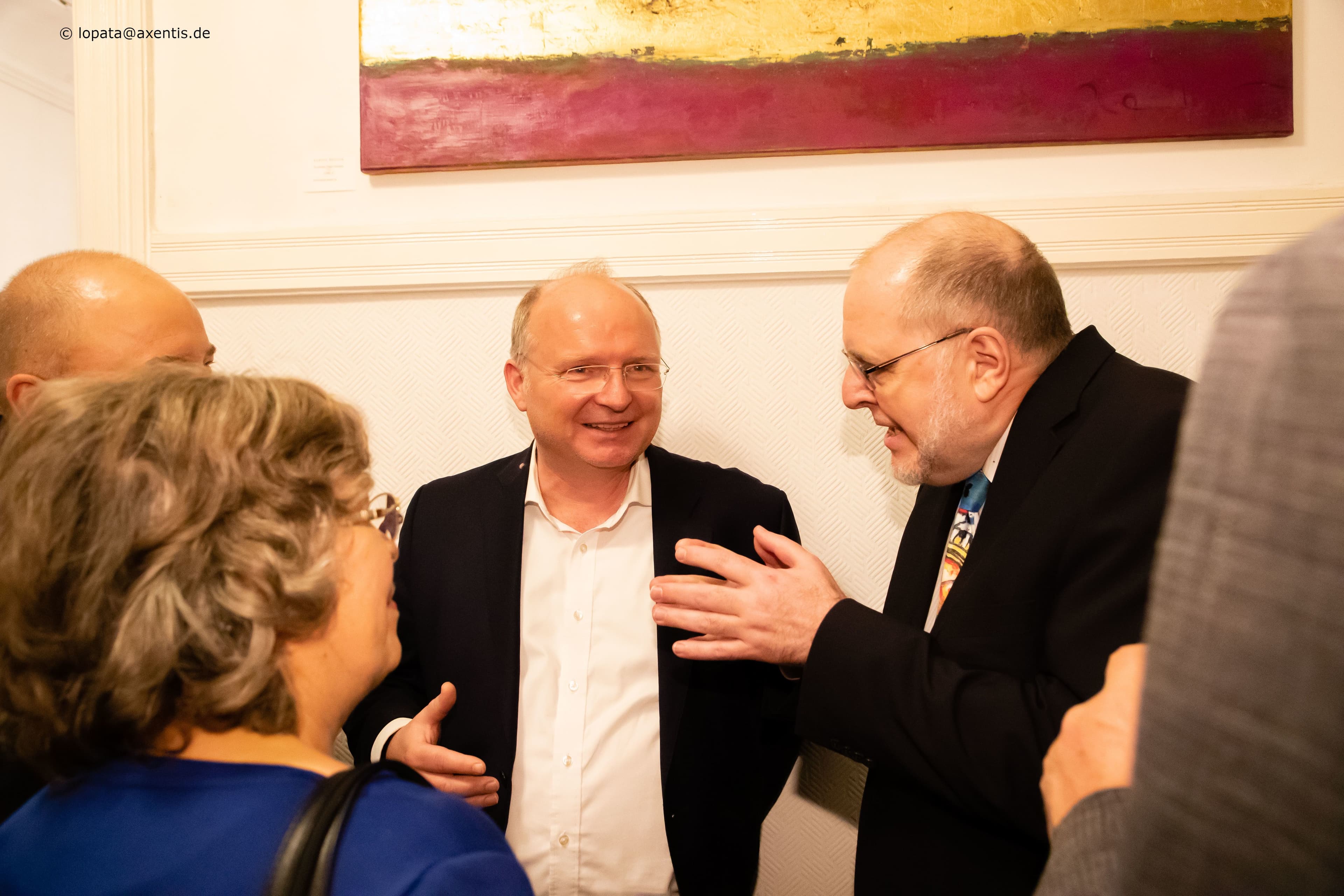 Ob Franz Knieps (BKK DV) (r.) Volker Amelung (BMC) die Reform des Morbi-RSA schon einmal erklärt?