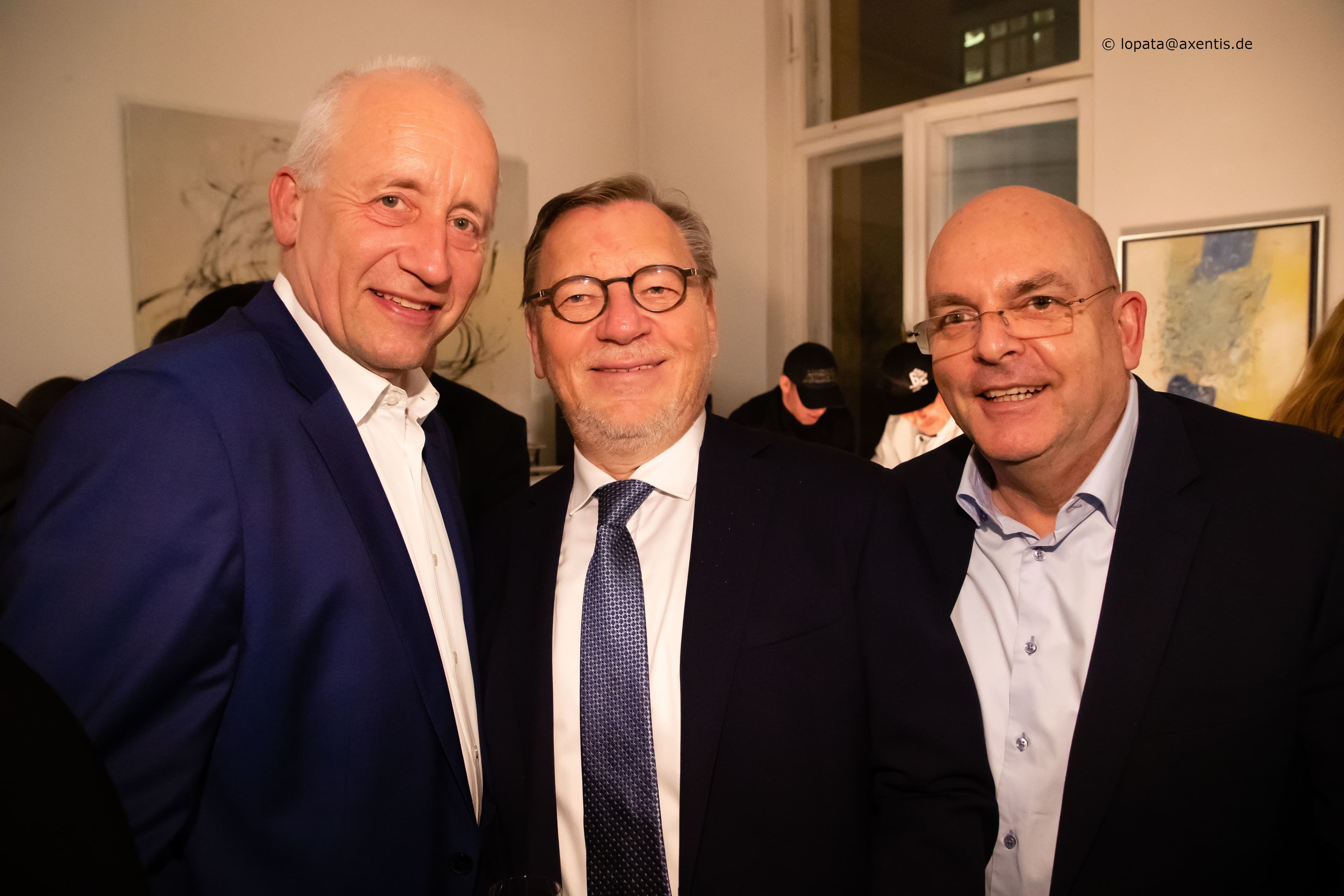 Wieland Schinnenburg MdB (FDP), Ulrich Weigeldt (Deutscher Hausärzteverband), Edgar Franke MdB (SPD) (v.l.n.r.)