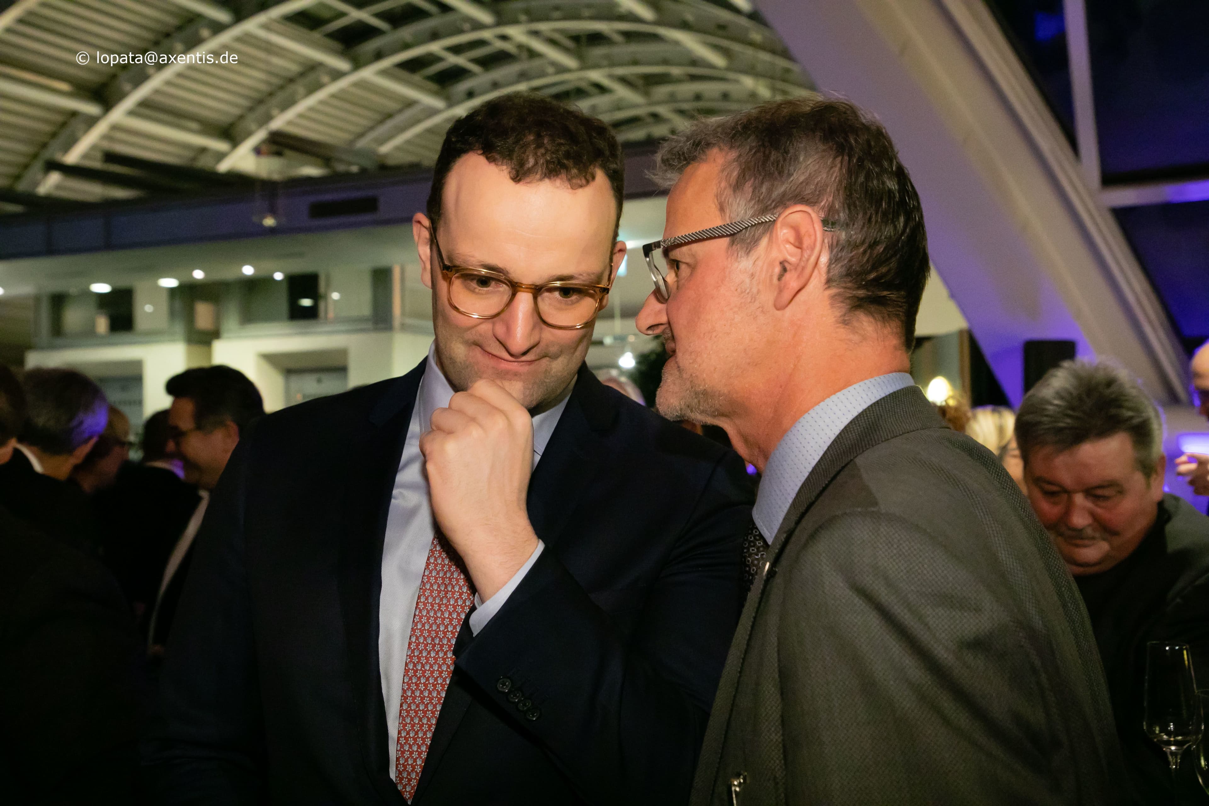 Bundesgesundheitsminister Jens Spahn, Gerald Gaß (DKG) (r.)