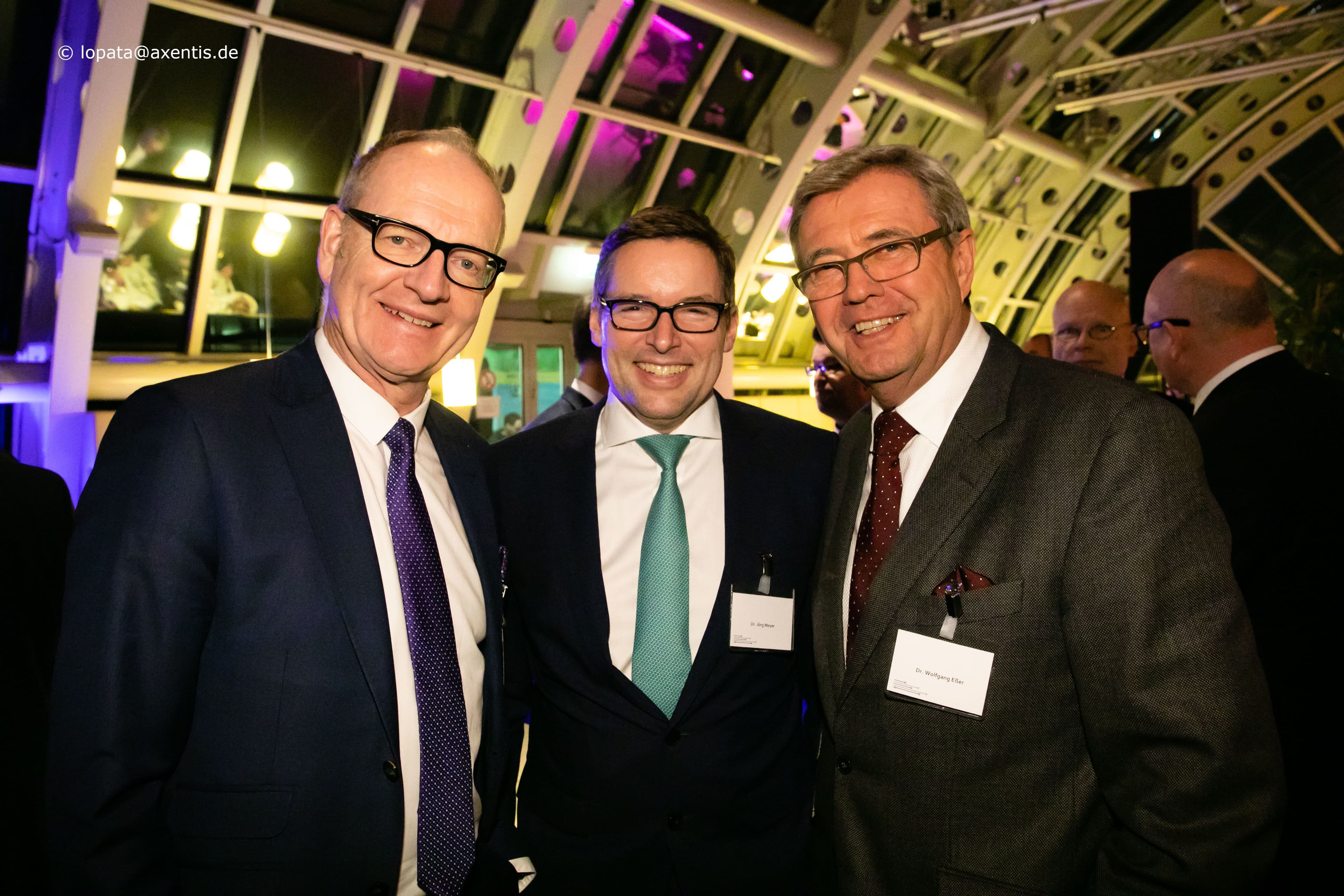 Zahnärzte unter sich: Martin Hendges (KZBV), Jörg Meyer (KZV Berlin), Wolfgang Eßer (KZBV) (v.l.n.r.)