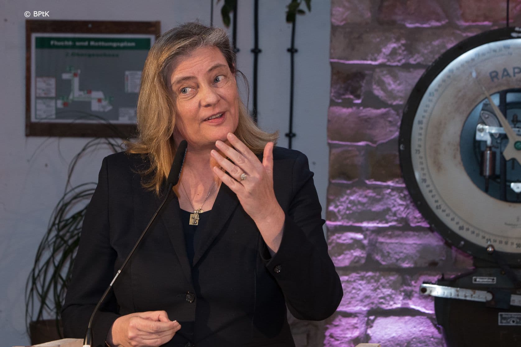 Sabine Weiss (BMG) vertrat den Bundesgesundheitsminister