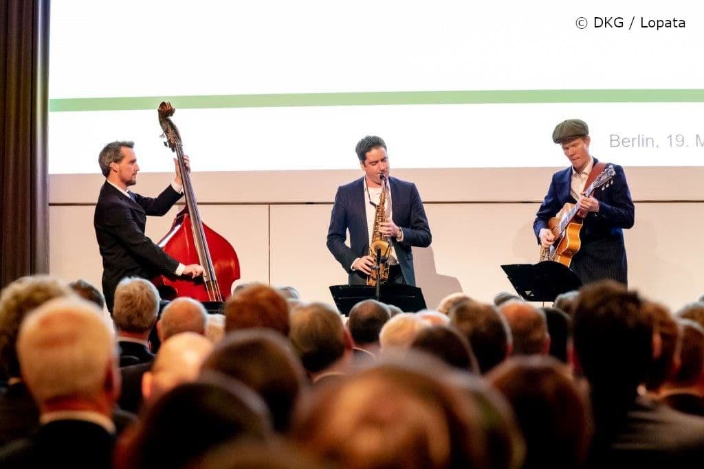 Ihre Musik machte gute Laune:  Das Jazz Ensemble - Trio