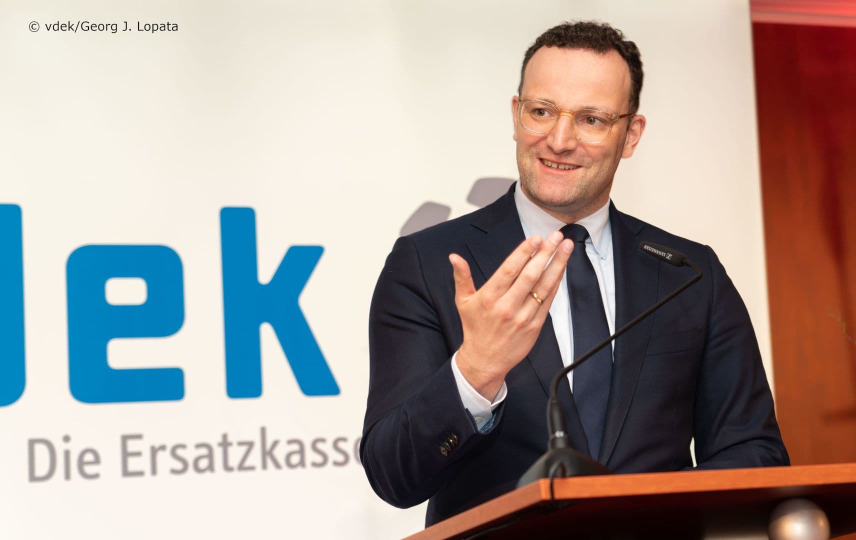 Wirbt für seine Politik –  Bundesgesundheitsminister Jens Spahn