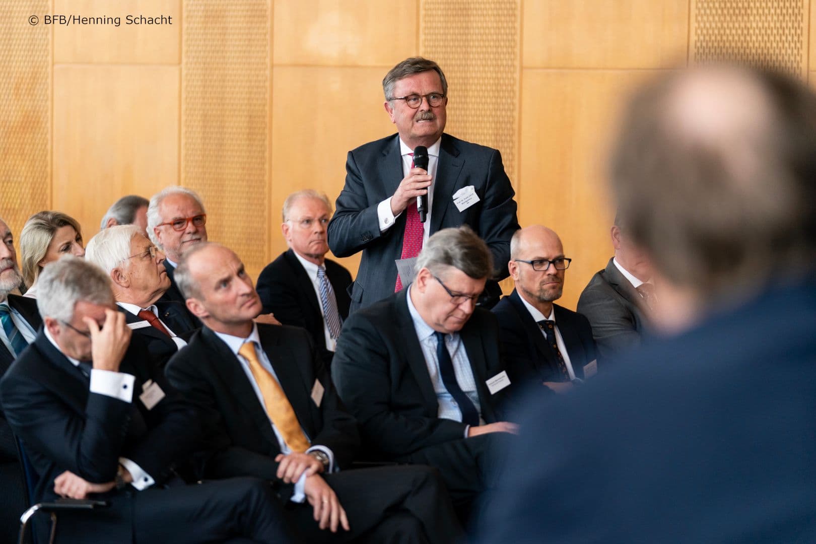 Bundesärztekammer-Präsident Frank Ulrich Montgomery diskutierte mit.