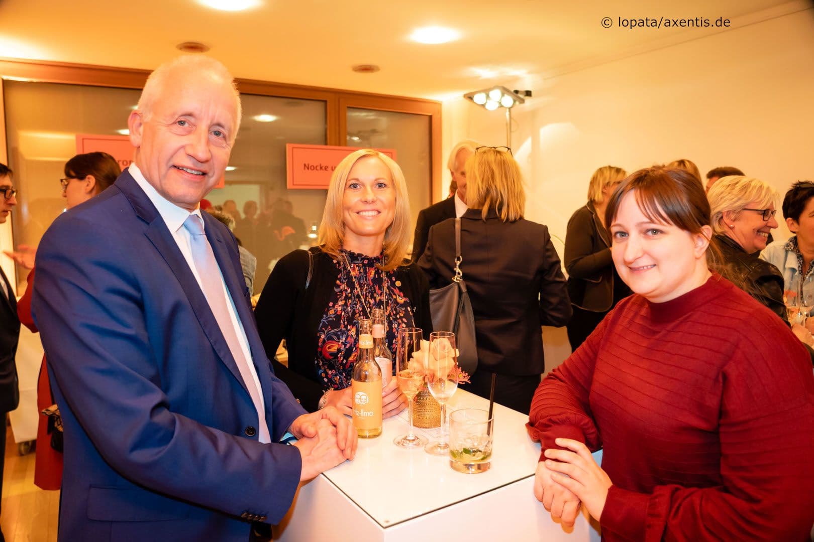 Wieland Schinnenburg MdB (FDP), Judith Riße (TK),  Verena Holtz (Paritätischer Gesamtverband) (v.l.n.r.)