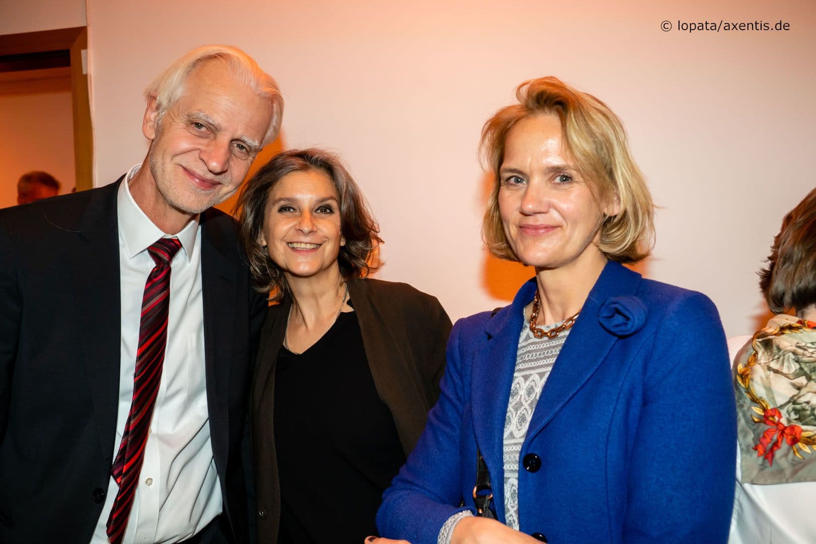 Staatsrat Matthias Gruhl (Hamburger Behörde für Gesundheit und Verbraucherschutz), Regina Klakow-Franck (IQTIG), Silke Heinemann (Hamburger Behörde für Gesundheit und Verbraucherschutz) (v.l.n.r.)
