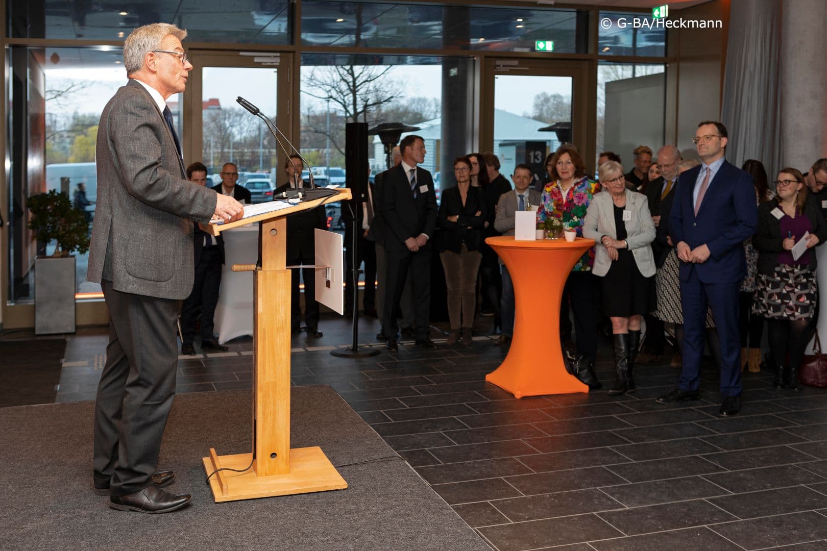 Josef Hecken (G-BA) spricht