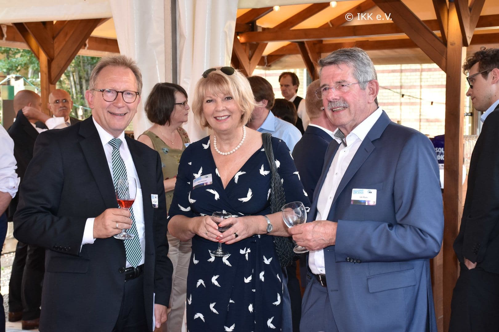 Erwin Rüddel MdB (CDU/CSU), Rita Pawelski (Bundeswahlbeauftragte), Leo Blum (v.l.n.r.)