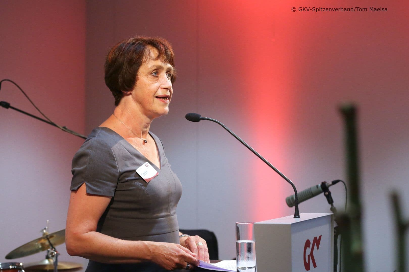 Die Vorsitzende des GKV-Spitzenverbandes Doris Pfeiffer