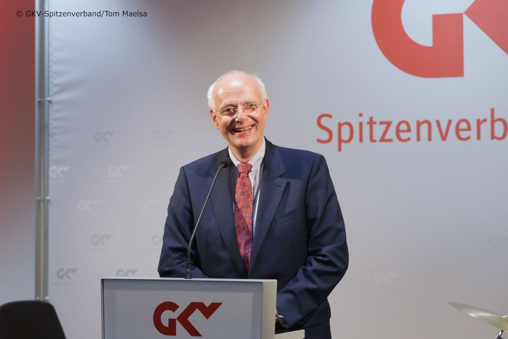 Letzter öffentlicher Auftritt beim GKV-Spitzenverband: Johann-Magnus von Stackelberg (GKV-SV)