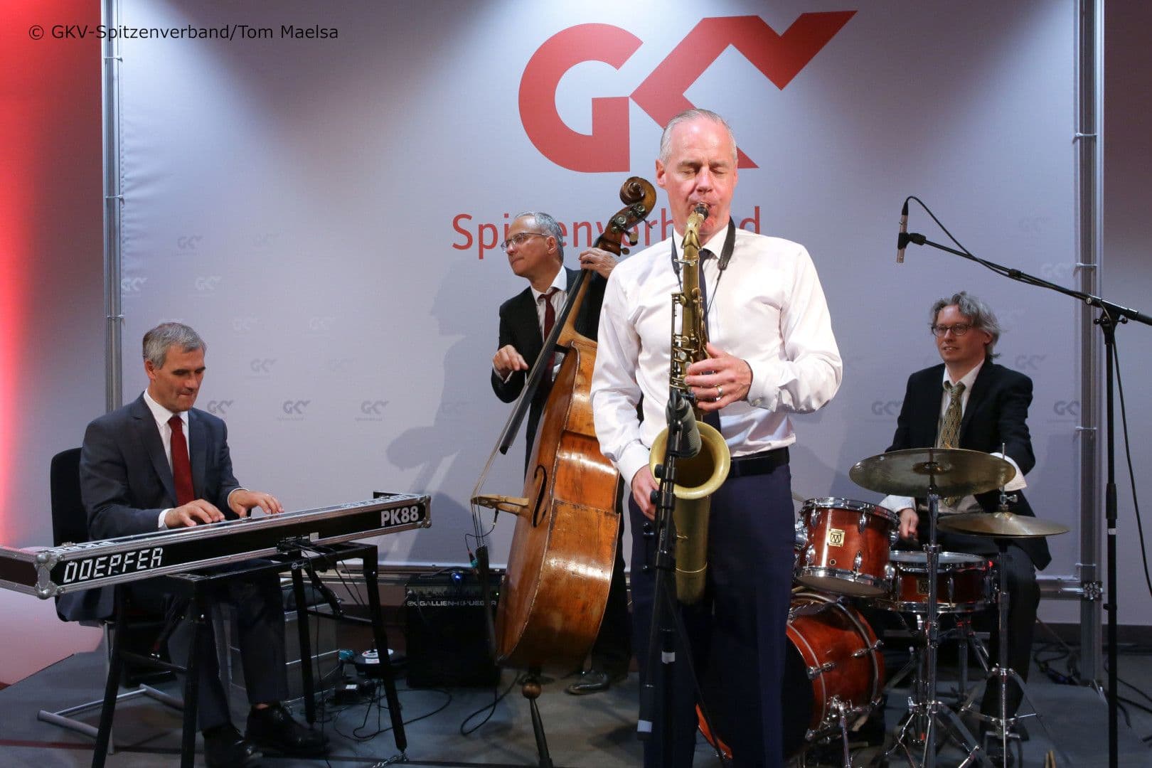 Das „Dirk Engelhardt Quartett" im Einsatz