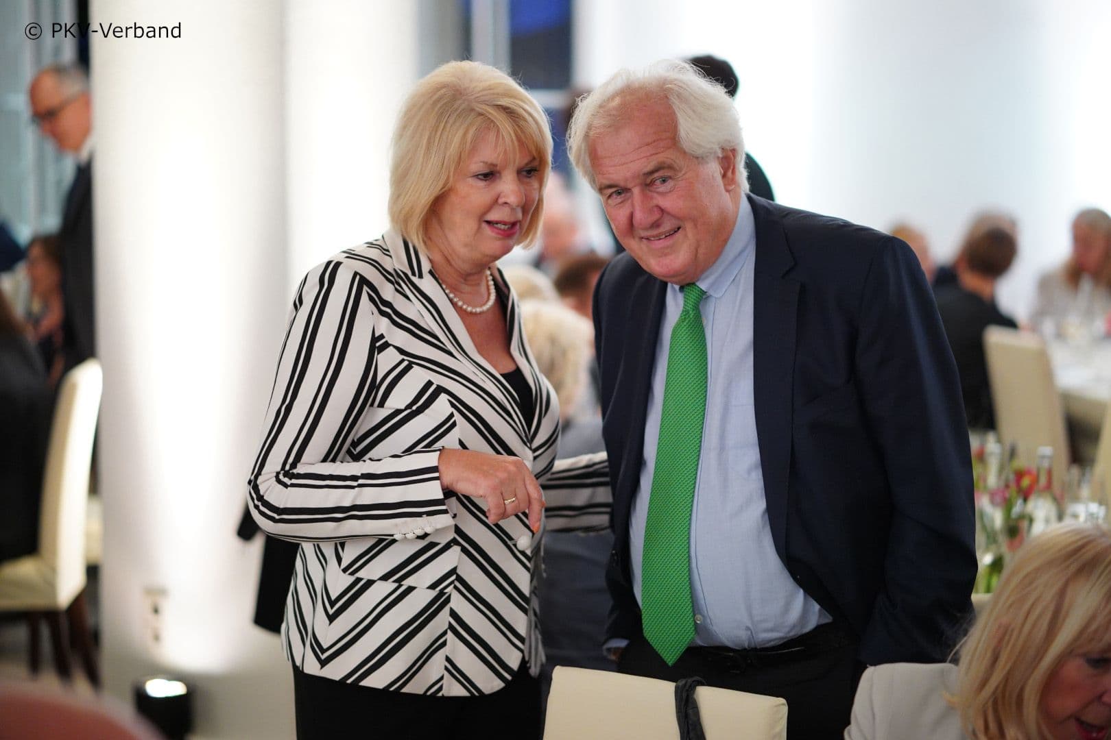 Rita Pawelski (Sozialwahlbeauftragte) und Heinz Christian Esser (SHV)