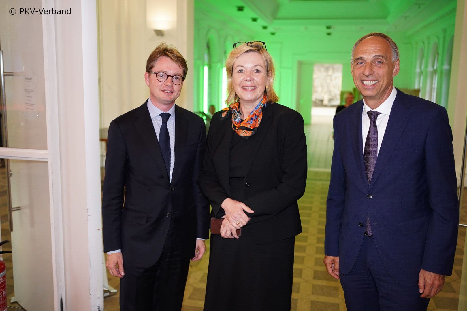 Florian Reuther (PKV), Sabine Skwara (GSK), Ralf Kantak (PKV) (v.l.n.r.)