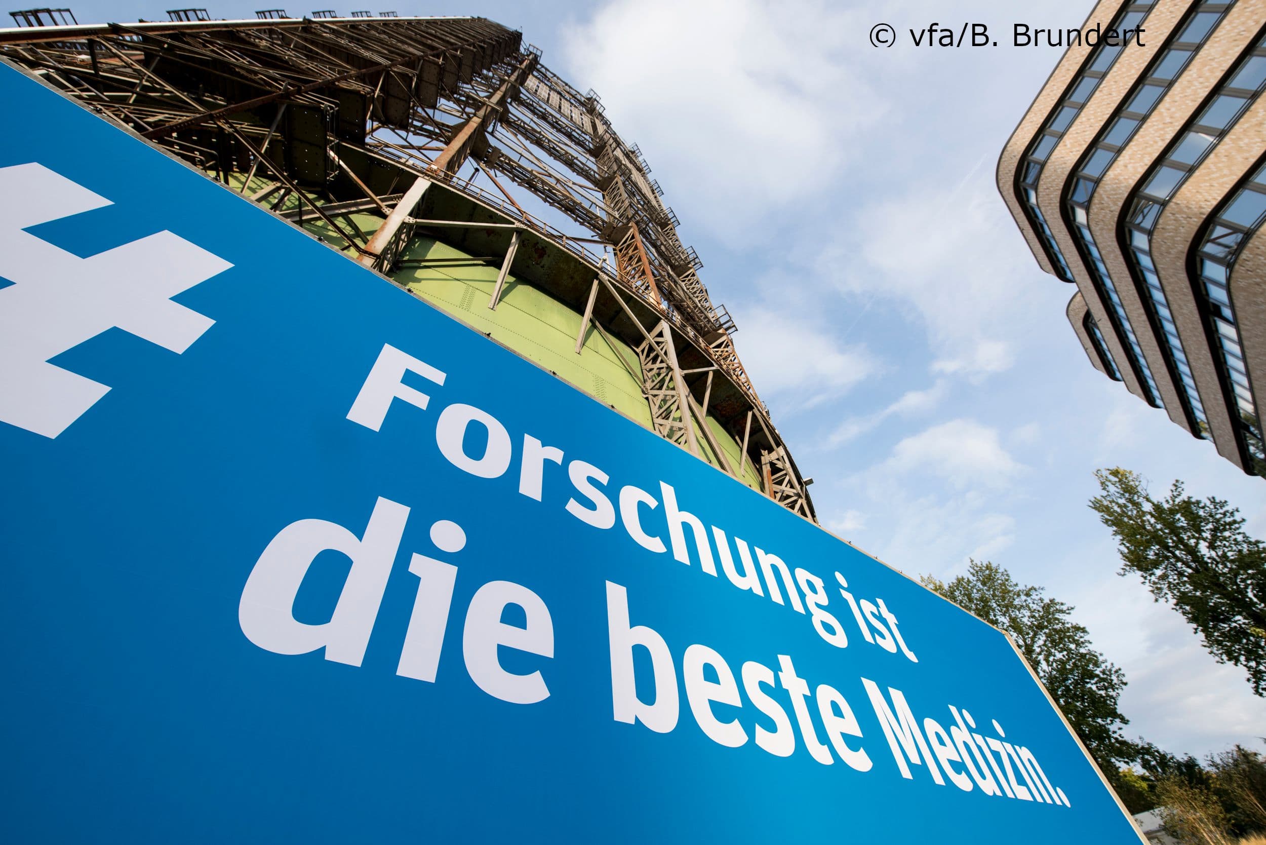 Der vfa hatte in das Gasometer in Berlin-Schöneberg geladen.