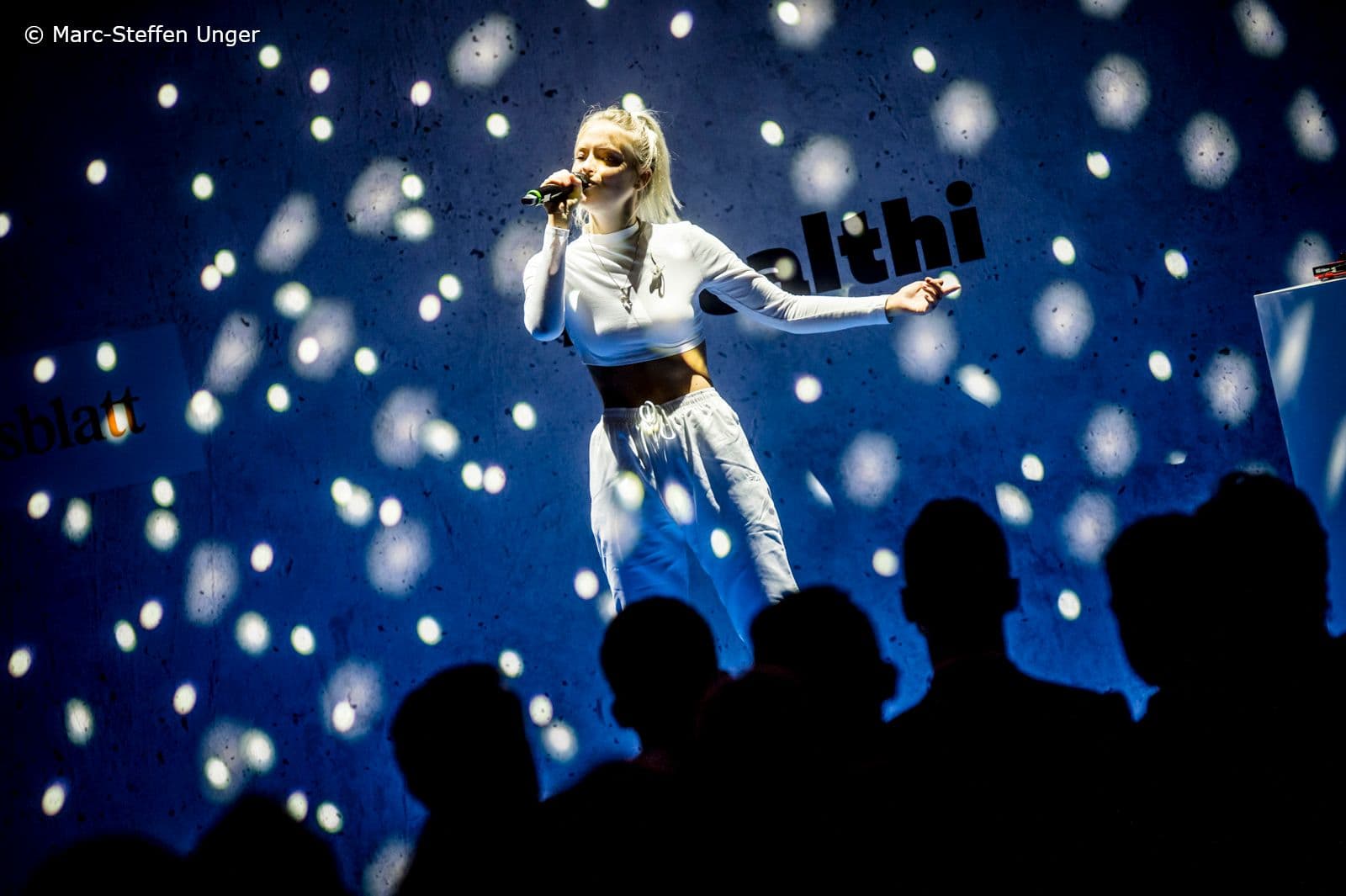 „Toksi" bei ihrem Auftritt beim Health-i Award 2019