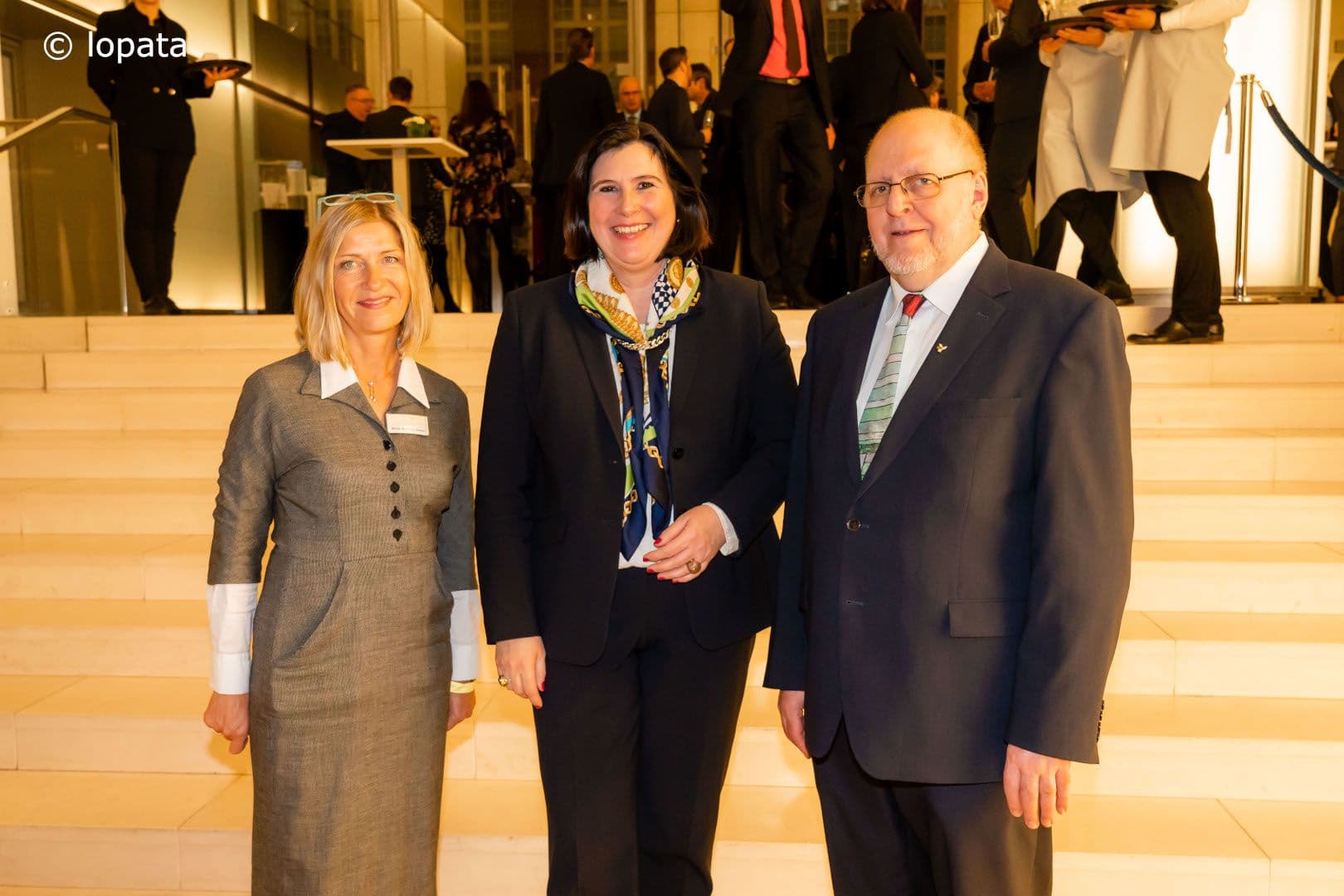 Anne-Kathrin Klemm (BKK Dachverband), Patientenbeauftragte Claudia Schmidtke MdB (CDU), Franz Knieps (BKK Dachverband) (v.l.n.r)