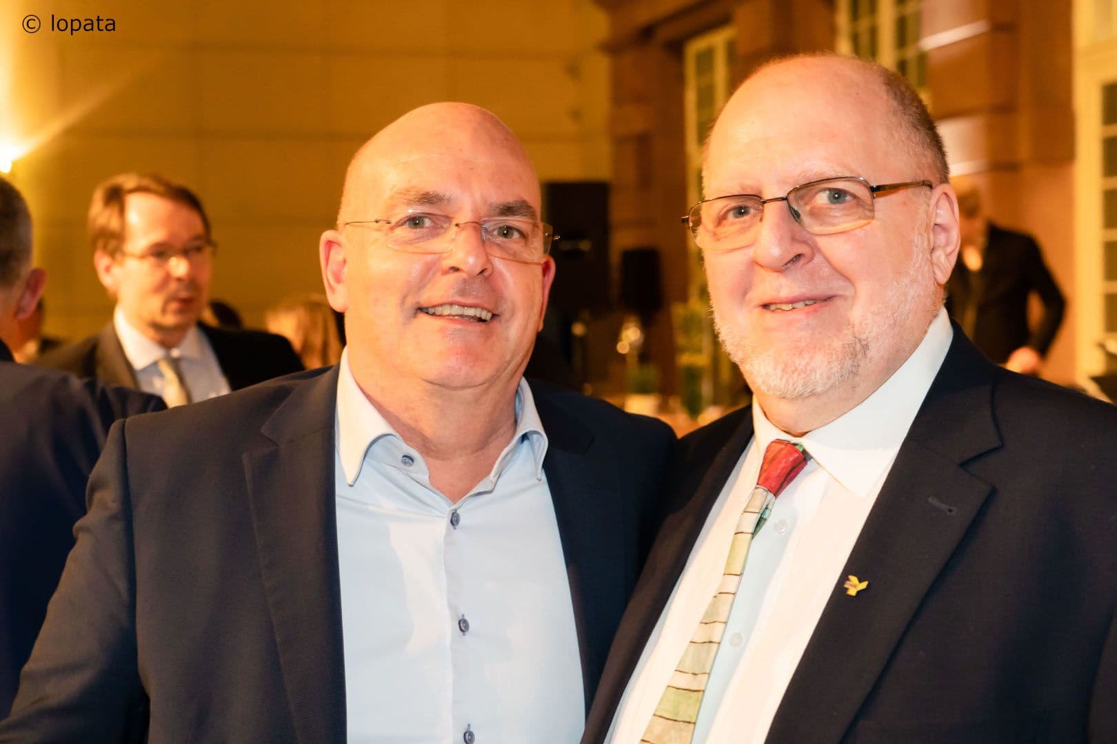 Edgar Franke MdB (SPD) (l.) und Franz Knieps (BKK Dachverband)
