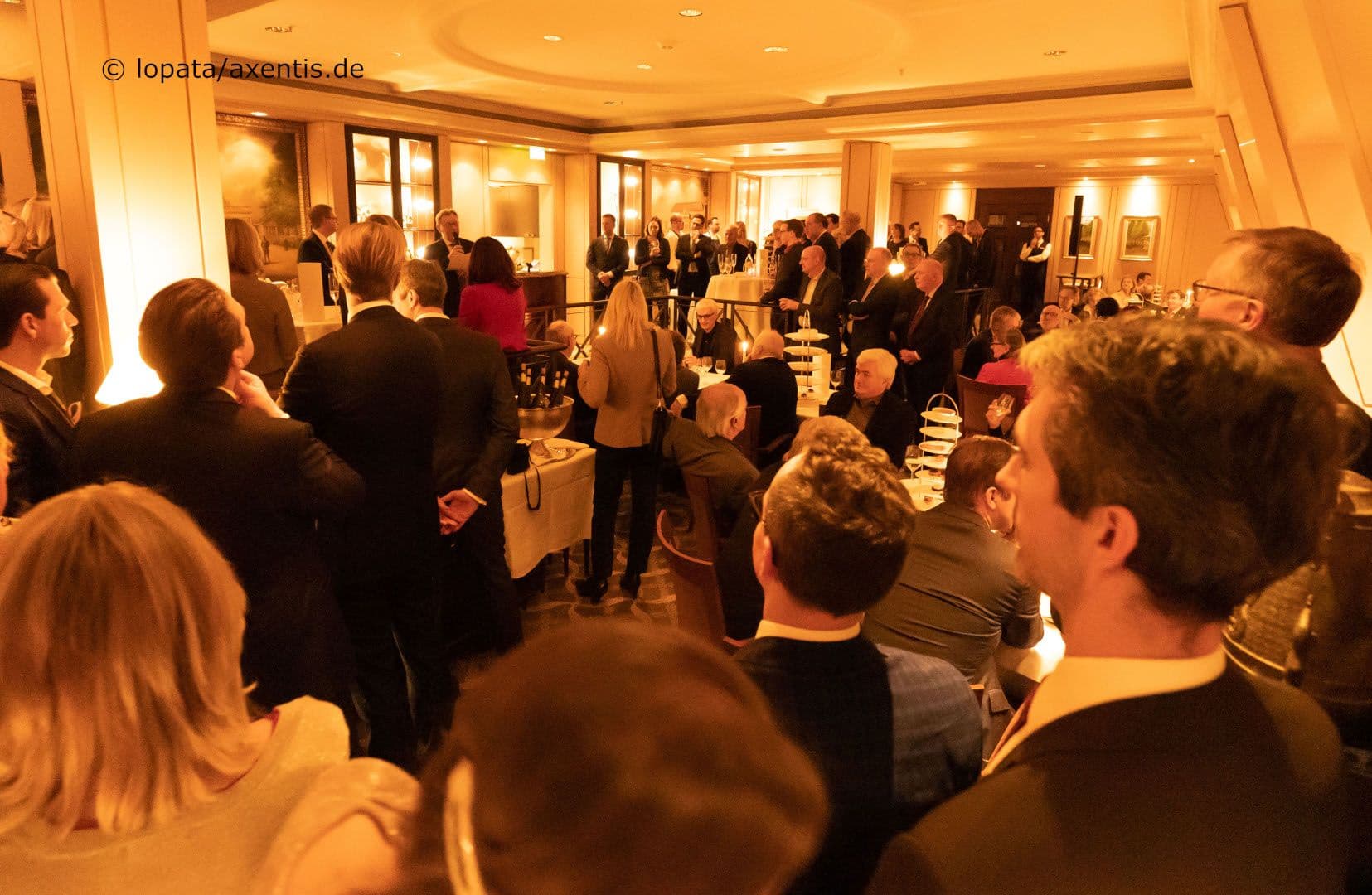 Heimelige Atmosphäre beim Neujahrsempfang des Deutschen Hausärzteverbandes im Capital Club