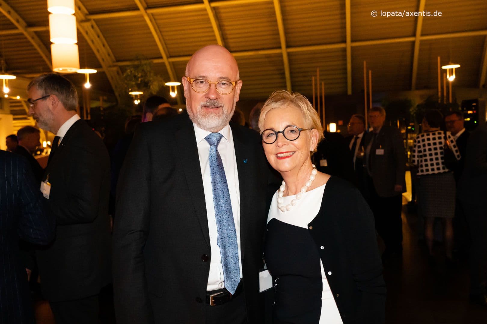 Dirk Heinrich (SpiFa) mit Ellen Lundershausen (Landesärztekammer Thüringen)
