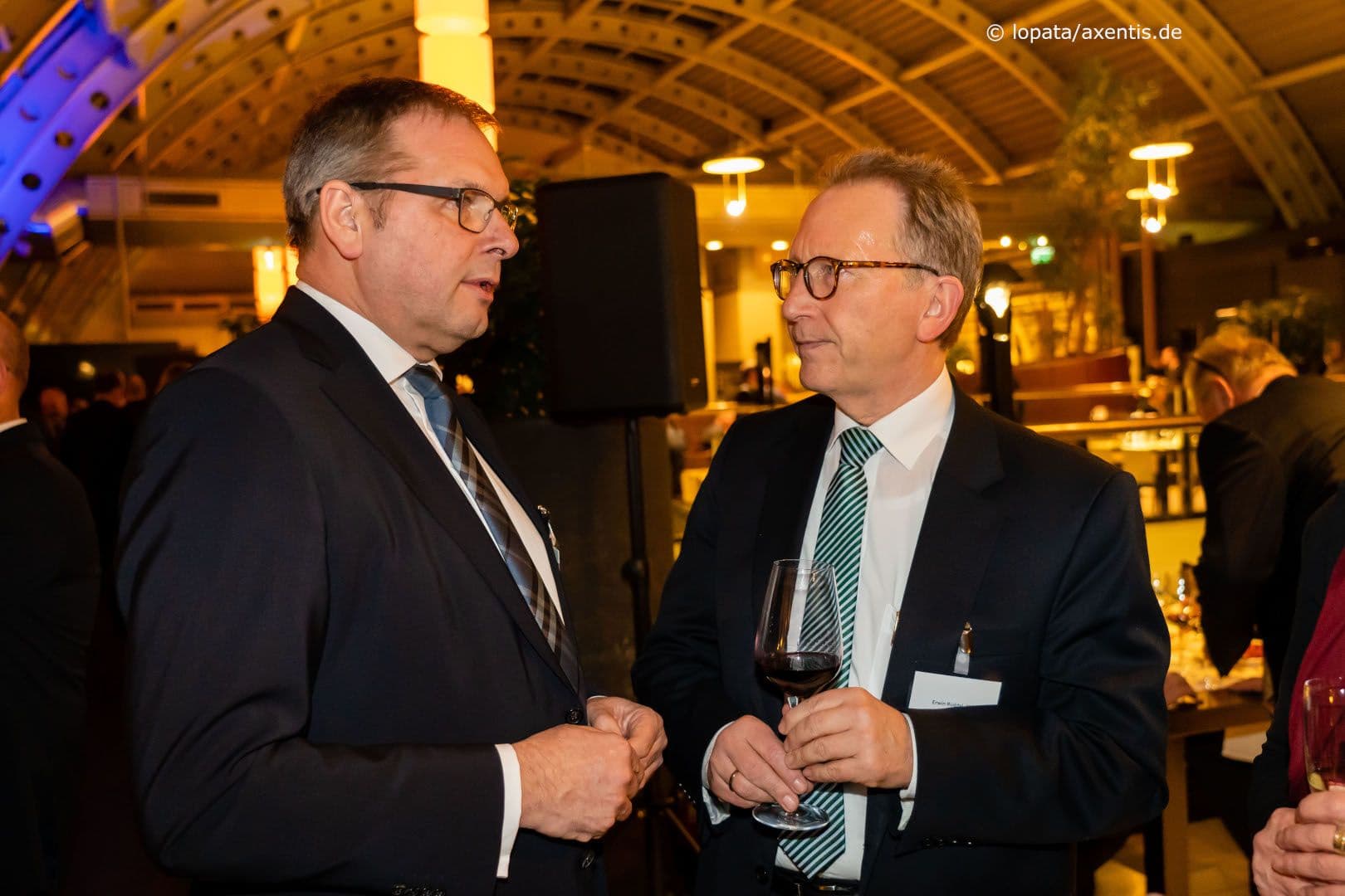 Vielleicht ein Austausch zu Gesundheits-Apps von Karl Broich (BfArM) (l.) und Erwin Rüddel MdB (CDU)