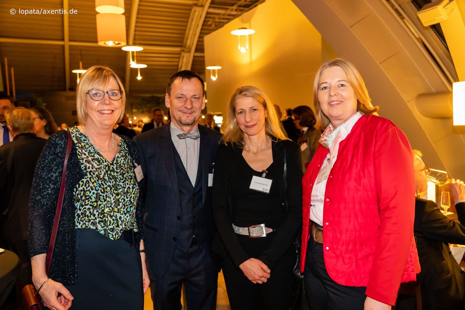 Ulrike Elsner (vdek), Jürgen Hohnl (IKK e.V.), Cornelia Gatzweiler (SPD-Fraktion), Bärbel Bas MdB (SPD) (v.l.n.r.)
