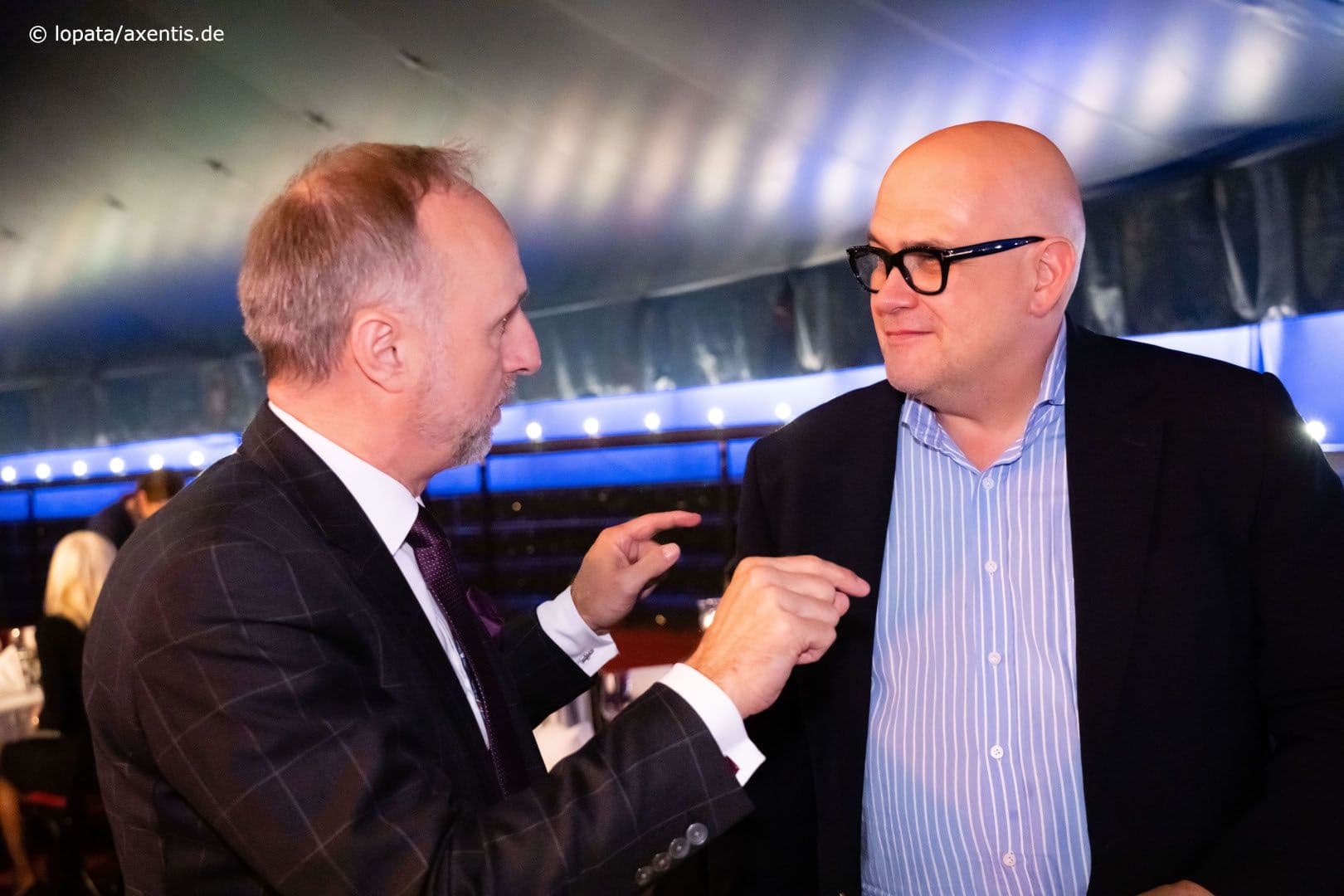 Stephan Hofmeister (KBV) (l.), Lars-F. Lindemann MdB (FDP)