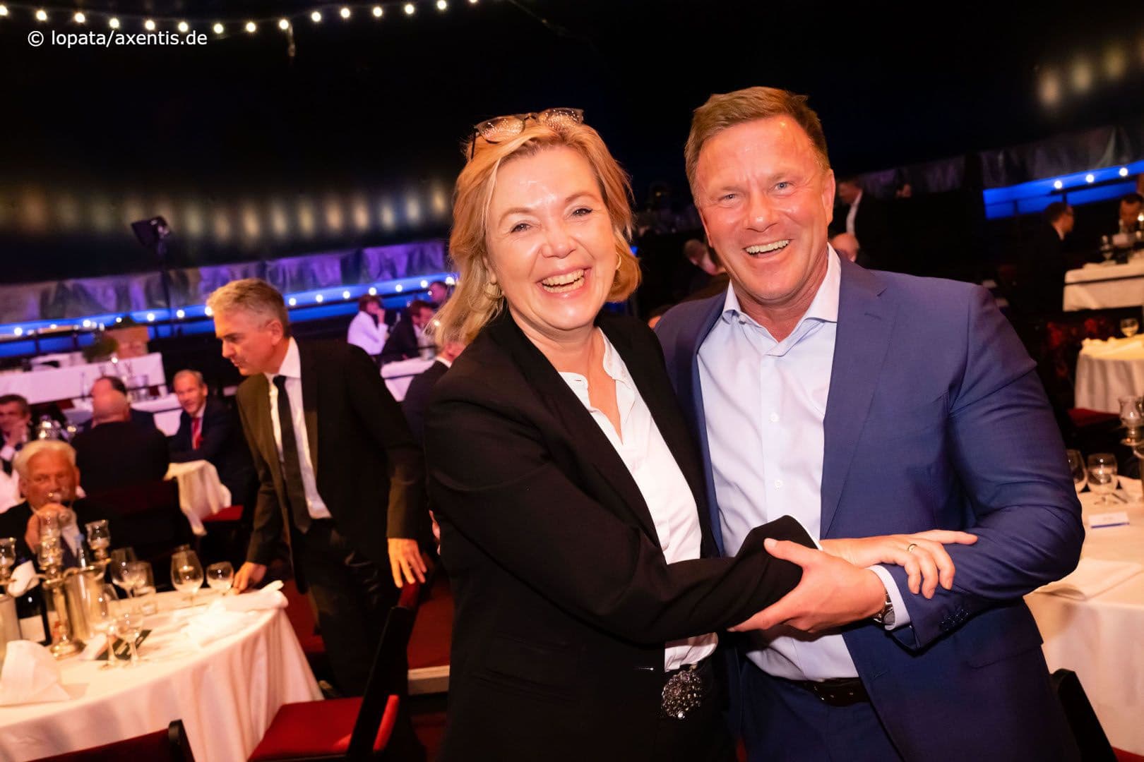Sabine Skwara (GSK) mit Markus Leyck Dieken (gematik)