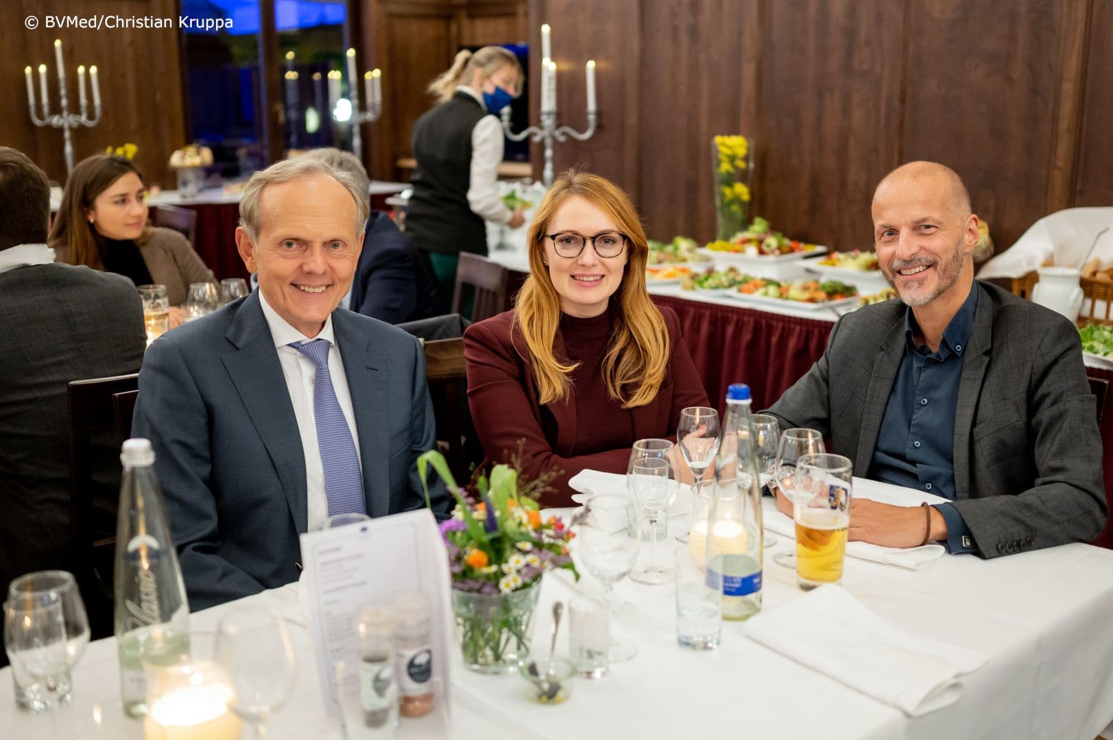 Hubertus Cranz (BAH), Marina Schmidt (BMG), Kai Joachimsen (BPI) (v.l.n.r.)