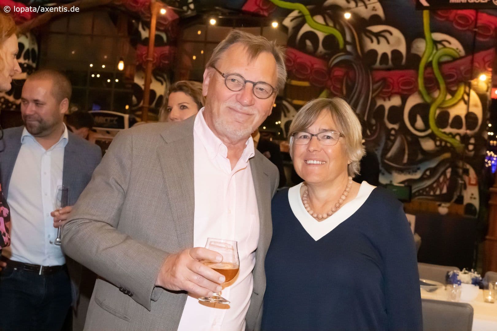 Ulrich Weigeldt (Deutscher Hausärzteverband) mit Ehefrau Rosa