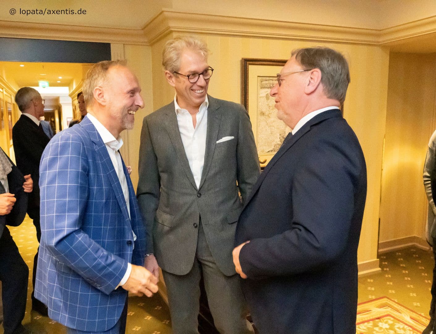 Verstehen sich gut: Stephan Hofmeister, Andreas Gassen (beide KBV) und UIrich Weigeldt (Deutscher Hausärzteverband) (v.l.n.r.)