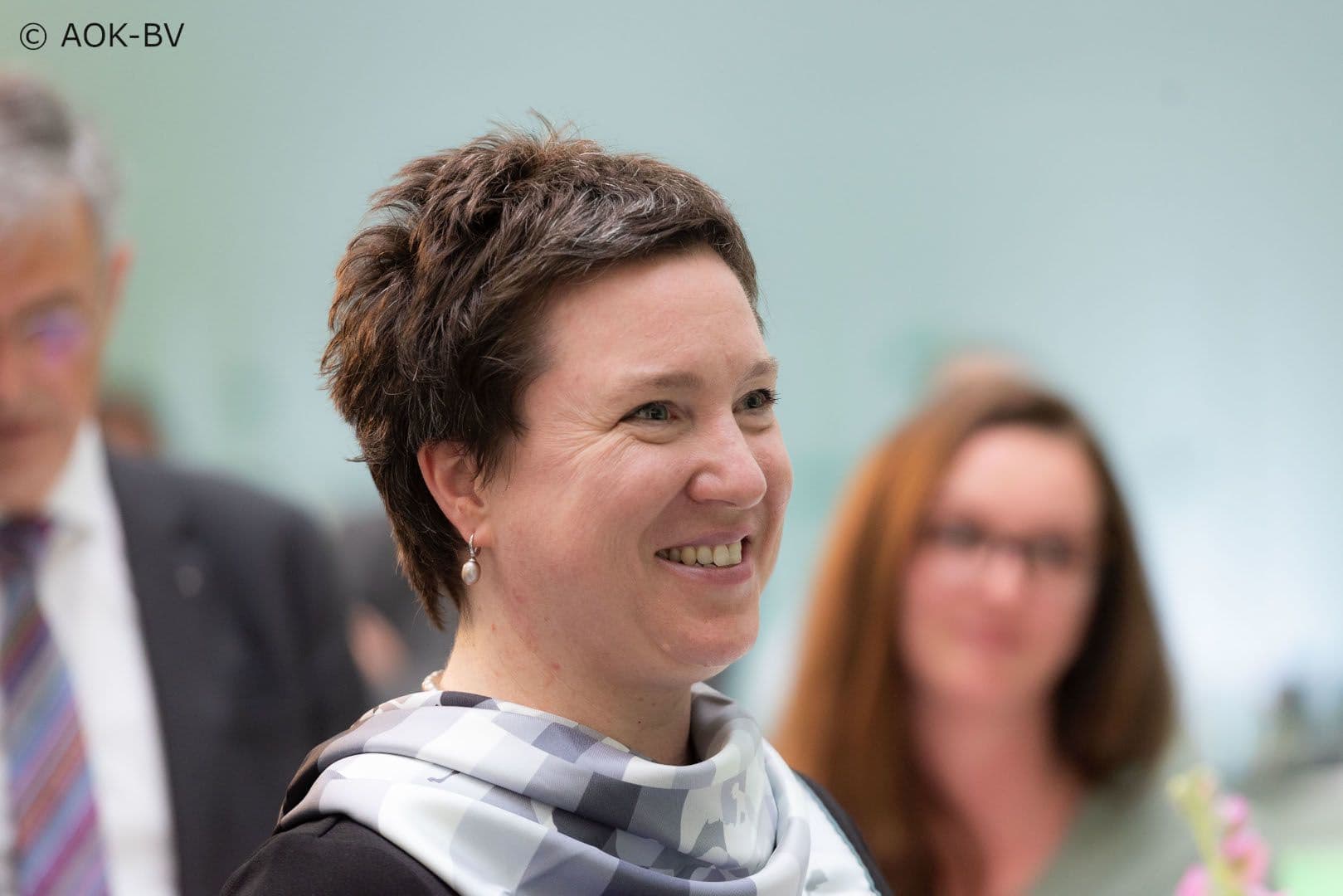 Erster öffentlicher Auftritt: Susanne Wagenmann (AOK-Bundesverband)
