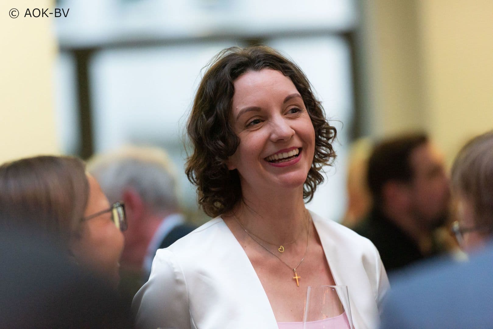 Gut gelaunt: Rosemarie Wehner (AOK Rheinland/Hamburg)