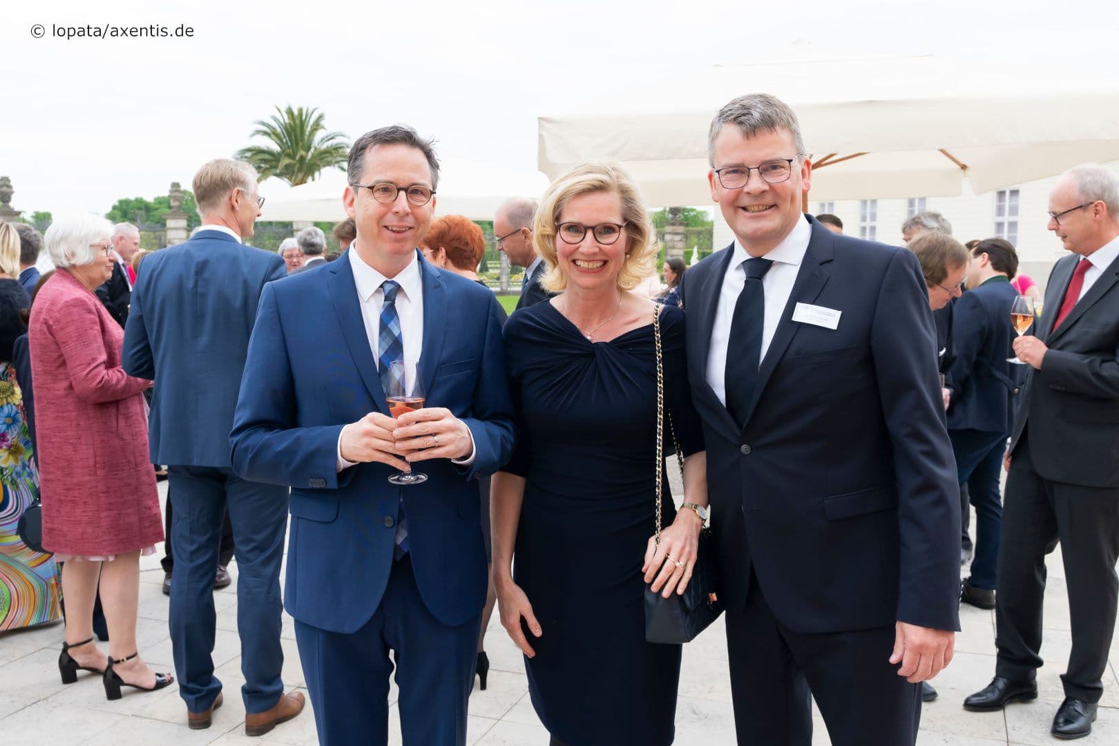 Martin Scherer (Deutsche Gesellschaft für Allgemeinmedizin und Familienmedizin), Irina Jordan-Berndt und Matthias Berndt (Hausärzteverband Niedersachsen) (v.l.n.r.)