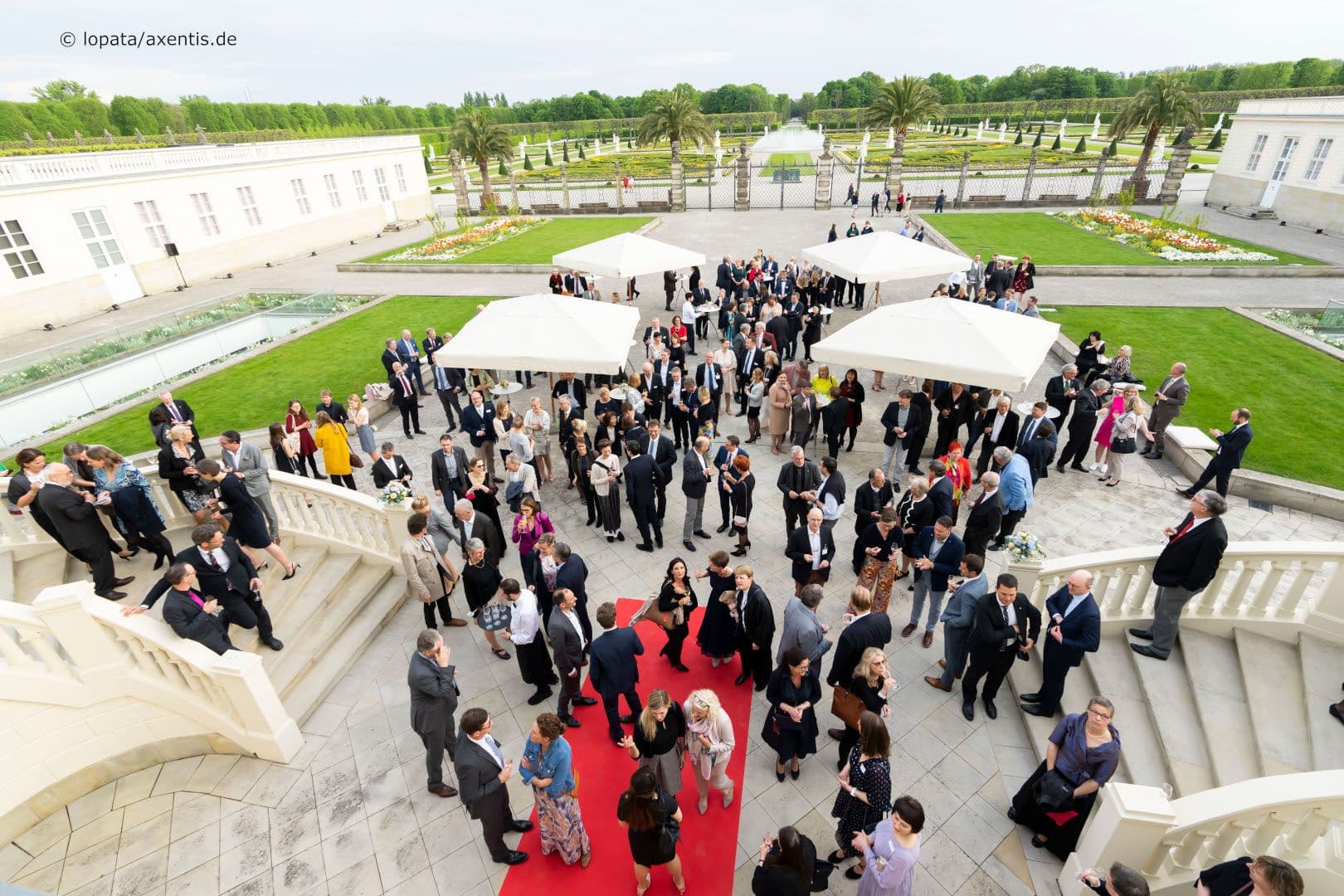 Wunderschönes Ambiente im Schloss Herrenhausen