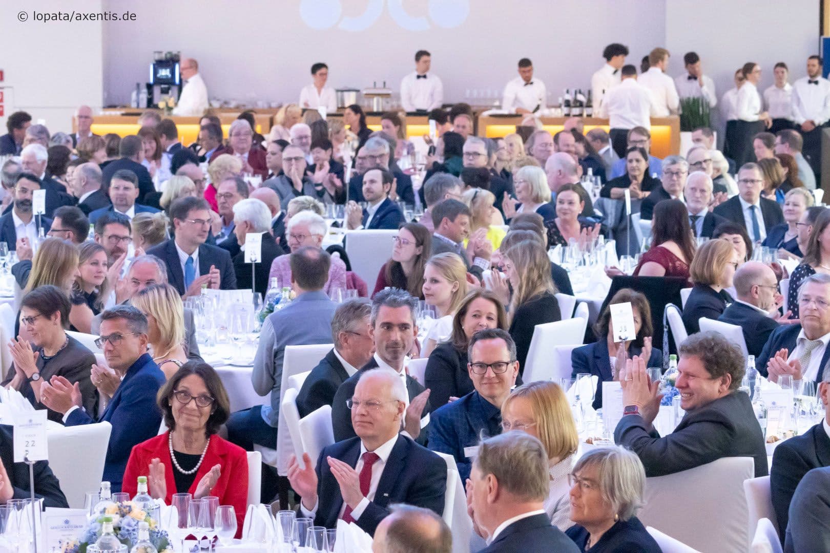 Blick auf die Gäste des Gesellschaftsabend des Deutschen Hausärzteverbandes