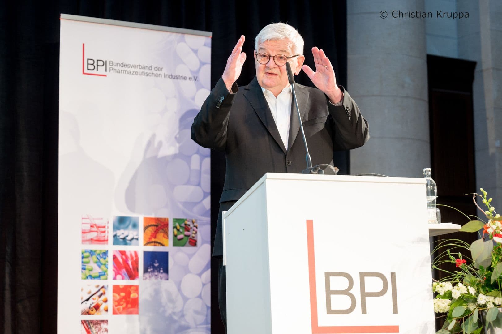 Außenminister und Vizekanzler a.D. Joschka Fischer ist der Festredner beim parlamentarischen Abend des BPI.
