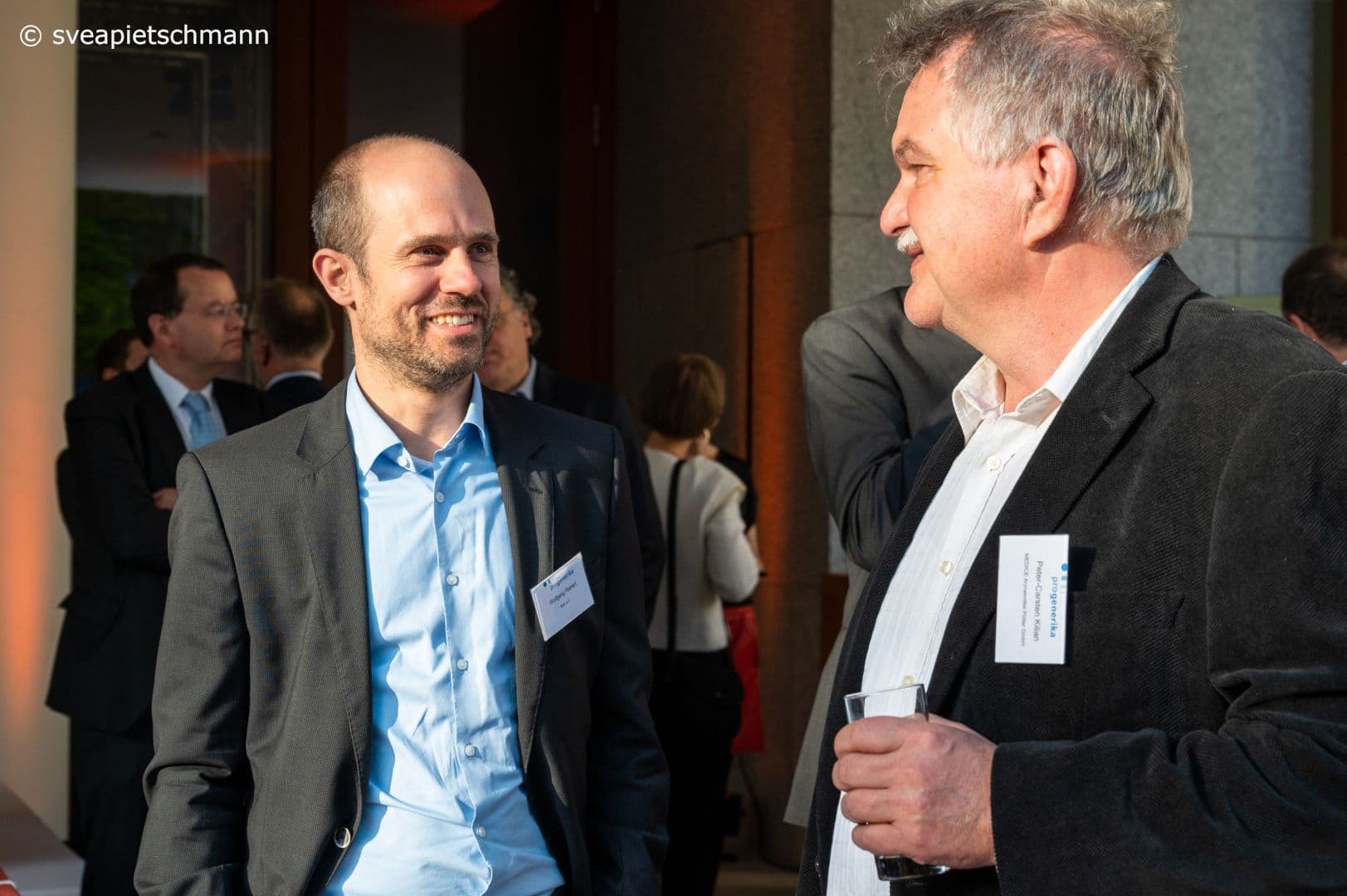 Wolfgang Reinert (BAH) mit Peter-Carsten Kilian (Medice)