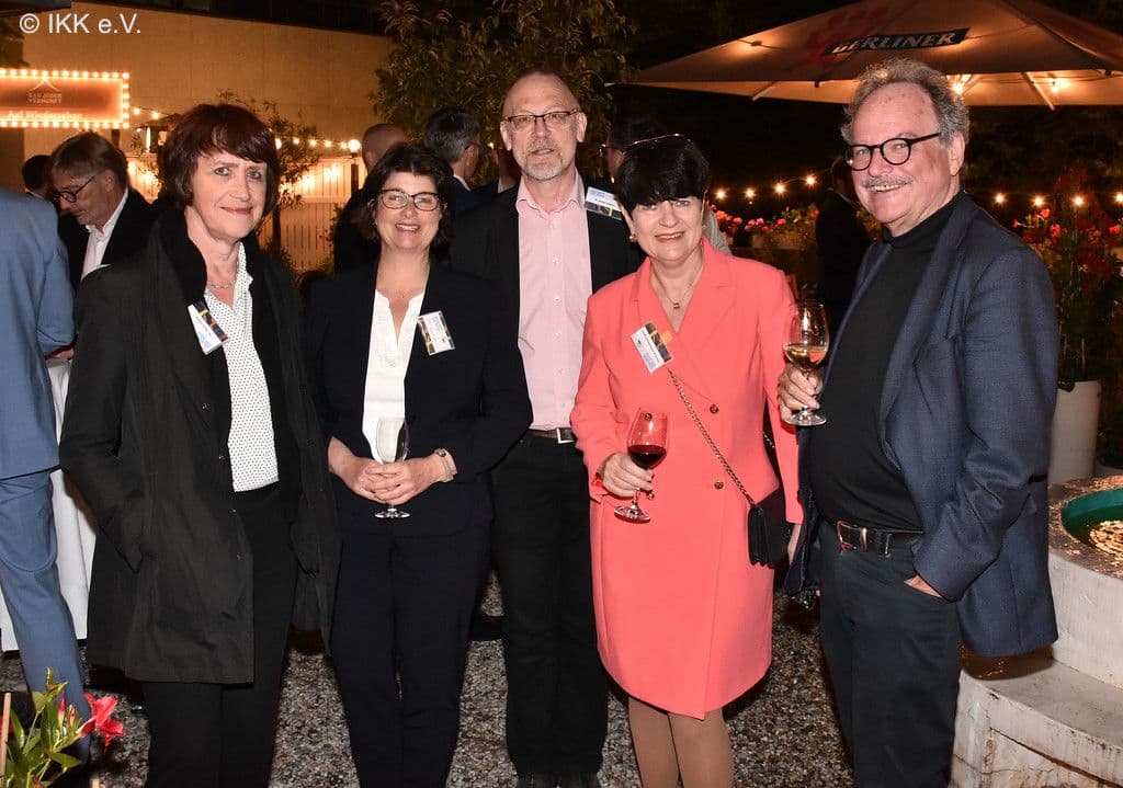 Doris Pfeiffer (GKV-Spitzenverband), Antje Kapinsky (TK), Stefan Etgeton (Bertelsmann Stiftung), Christine Aschenberg-Dugnus MdB (FDP), Robert Paquet (freier Journalist) (v.l.n.r.)