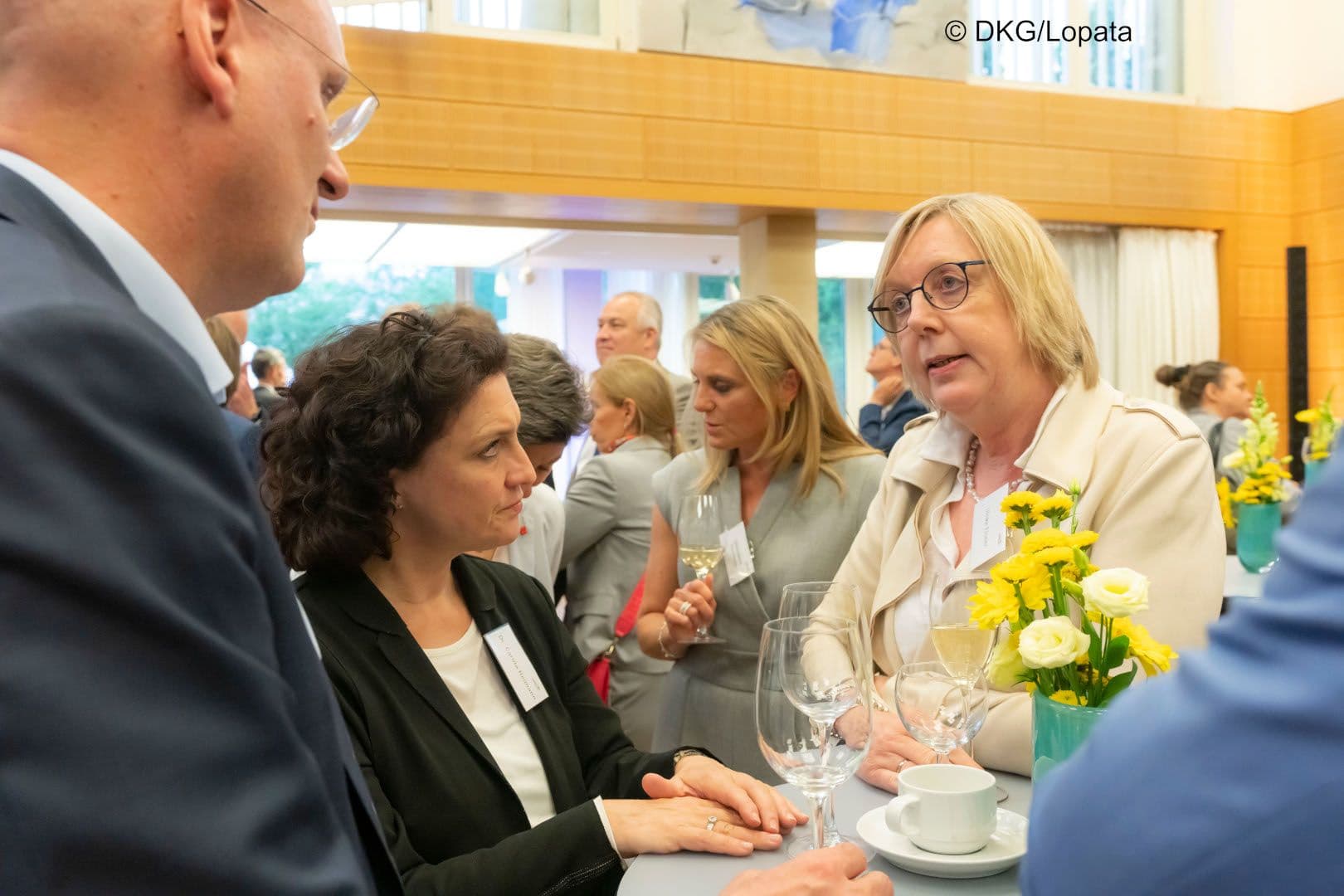 Krankenkassenverbandschefs unter sich: Jens Martin Hoyer, Carola Reimann (beide AOK-Bundesverband) und Ulrike Elsner (vdek) (v.l.n.r.)