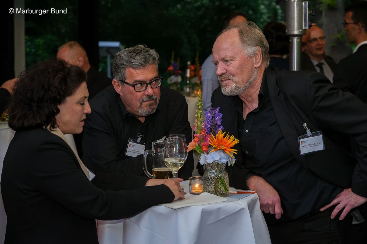 Wer hört zu und wer nicht: Carola Reimann (AOK-Bundesverband), Boris Velter (BMG) und Wulf-Dietrich Leber (GKV-Spitzenverband) (v.l.n.r.)