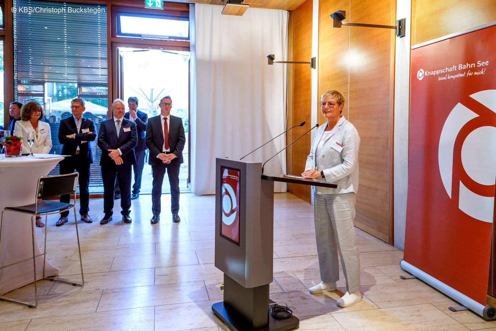 Sabine Dittmar MdB (Staatssekretärin BMG) bei ihrer Rede
