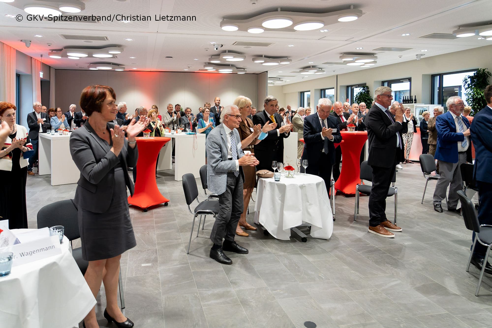 Ein Blick auf das Publikum bei der Veranstaltung des GKV-Spitzenverbandes