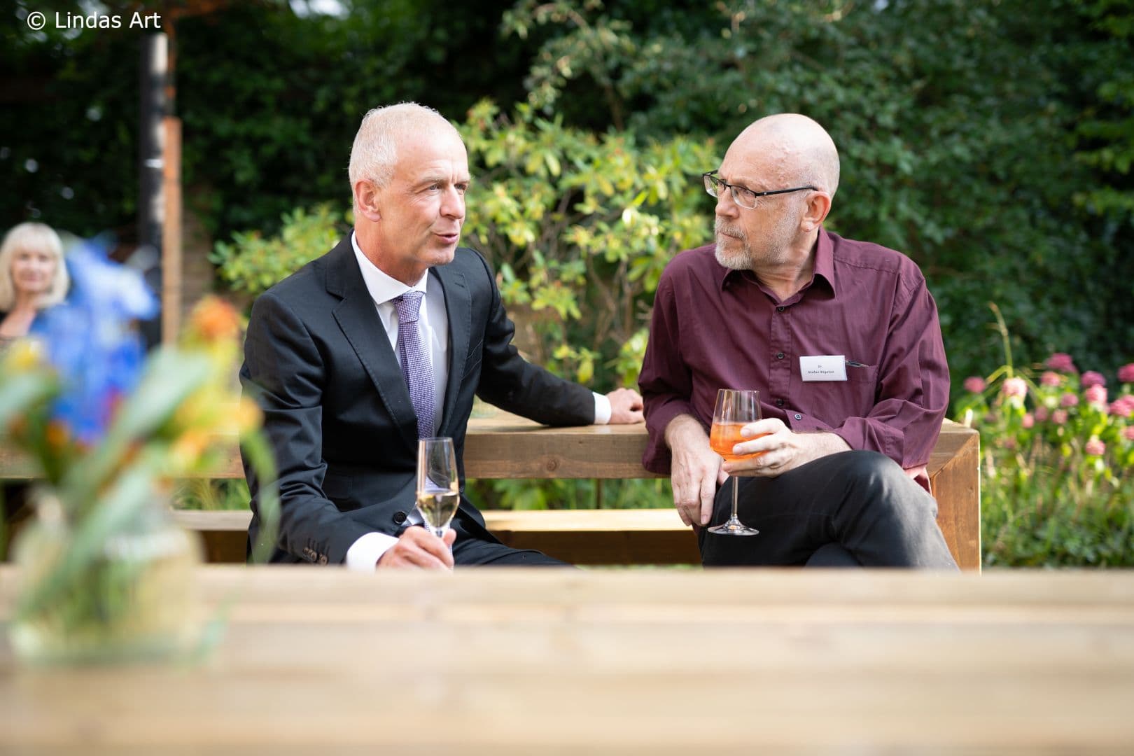 Michael Vogt (Hartmannbund), (l.) und Stefan Etgeton (Bertelsmann Stiftung)