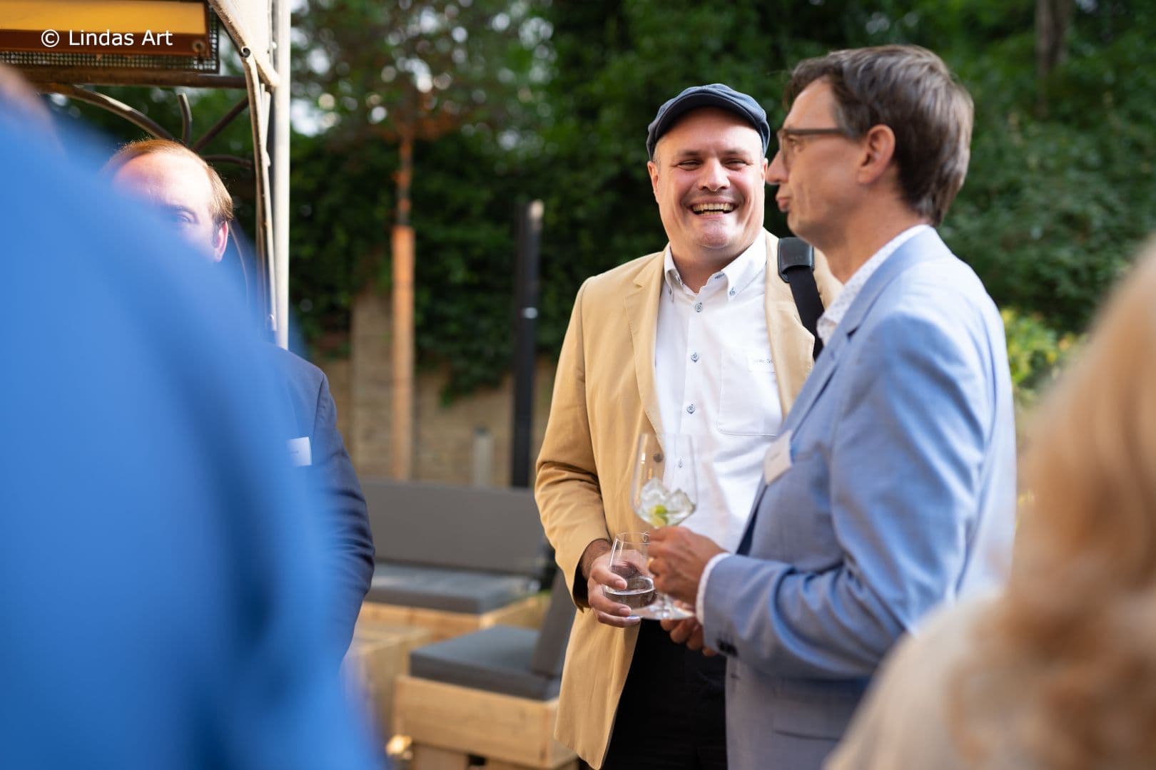 Tjarko Schröder (Hausärzteverband) (l.) mit Tilo Radau (BDI)
