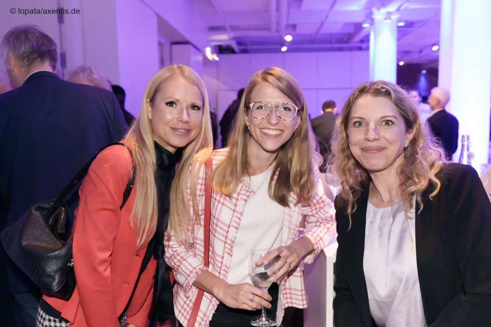 Stefanie Schuster (Novonordisk), Patricia Ex (BKK Dachverband) und Maike Visarius (DKG) (v.l.n.r.)