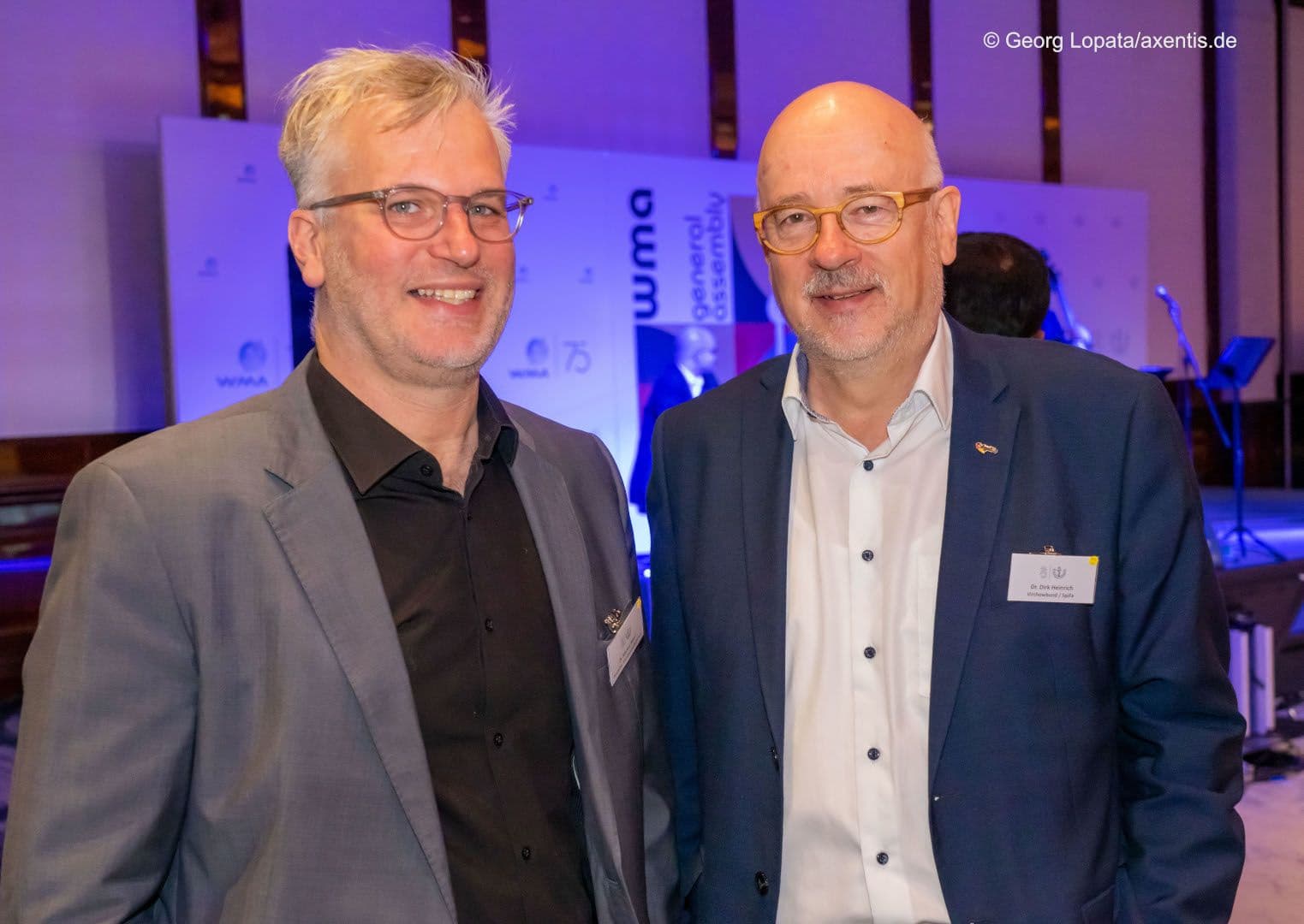 Markus Beier (Deutscher Hausärzteverband) (l.) und Dirk Heinrich (Spifa)