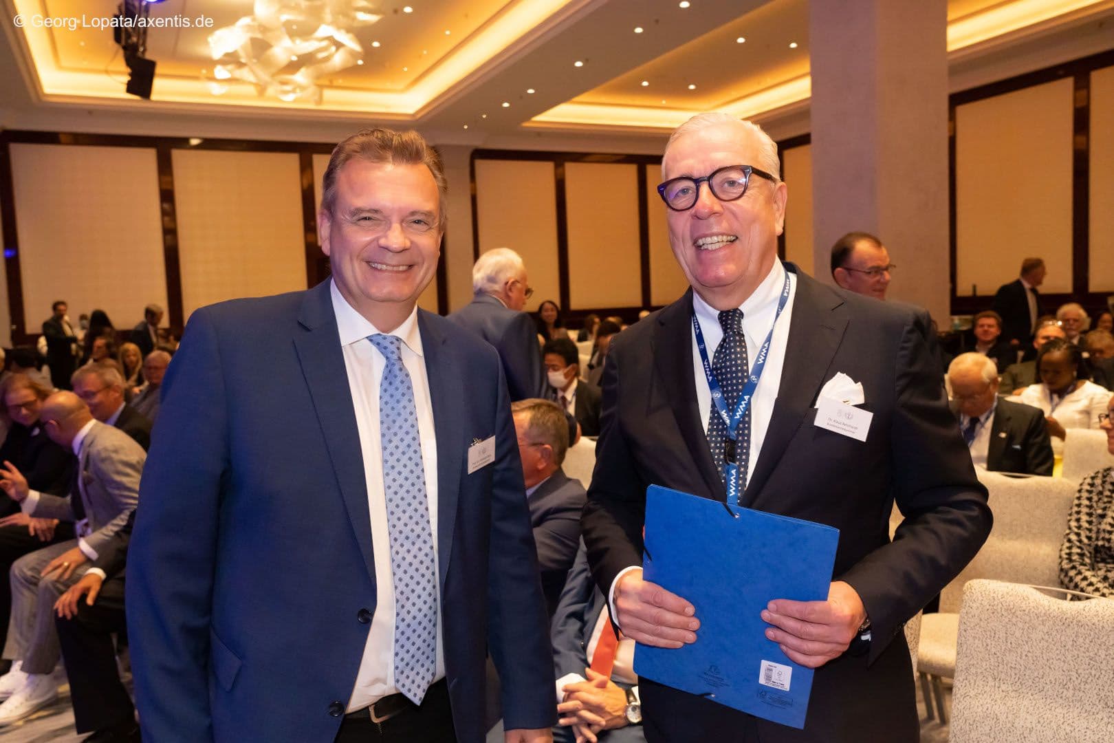 BZÄK-Präsident Christoph Benz (l.) mit BÄK-Präsidenten Klaus Reinhardt