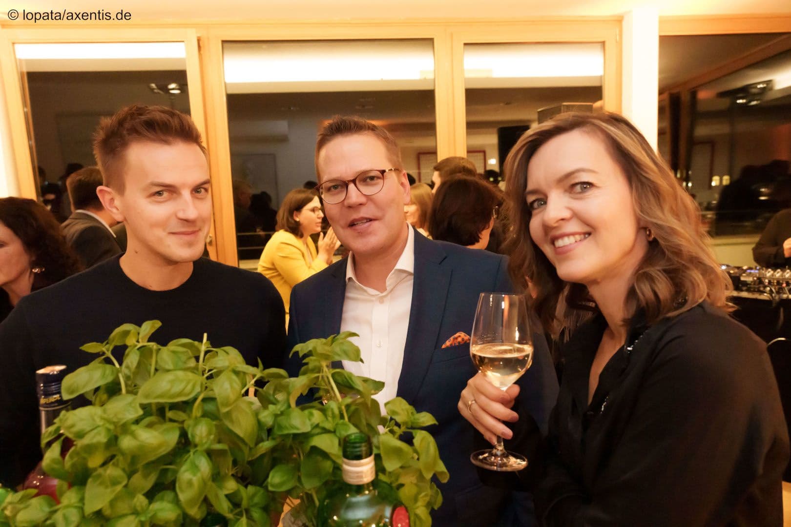 Matthias Mieves MdB (SPD), Tino Sorge MdB (CDU), Sandra Barnert (TK) (vl.n.r.)
