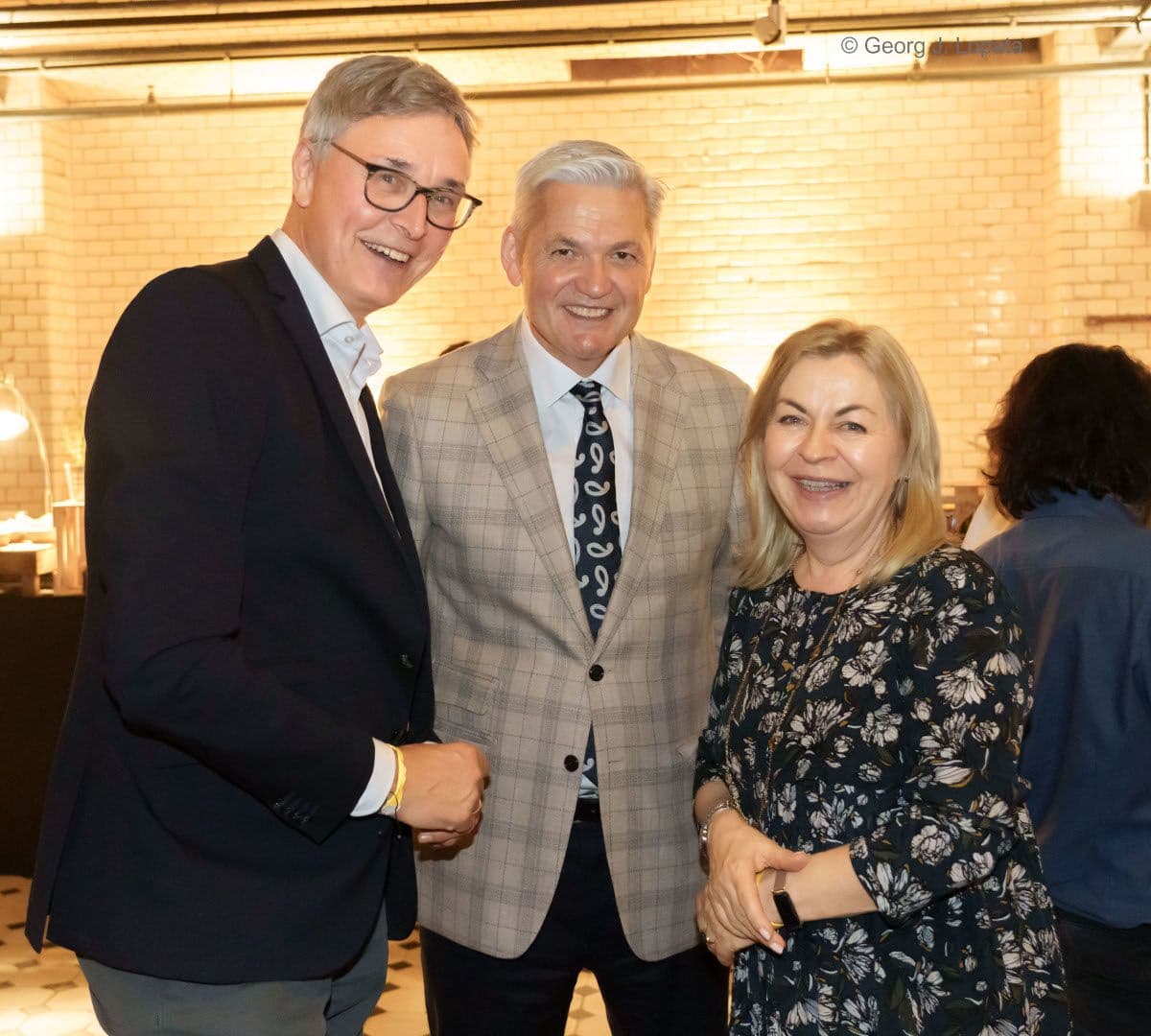Jürgen Graalmann (Brückenköpfe), Hubert Hüppe MdB (CDU) und Andrea Galle (BKK VBU) (v.l.n.r.)